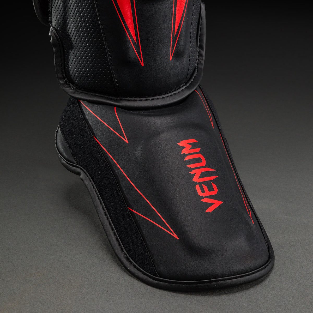 Venum Amazonia Reborn Shin Guards - Black/Red