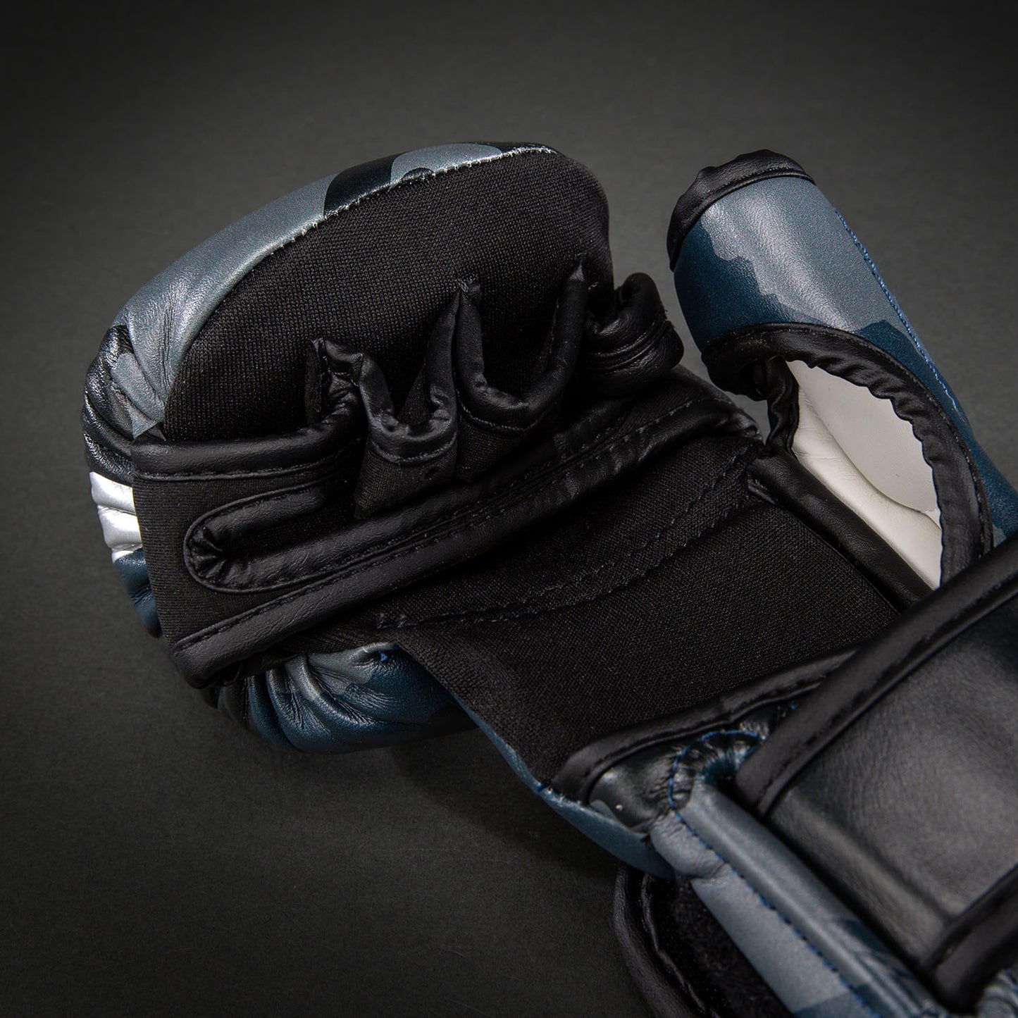 Venum Elite Camo Sparring Gloves - Dark Navy/Blue