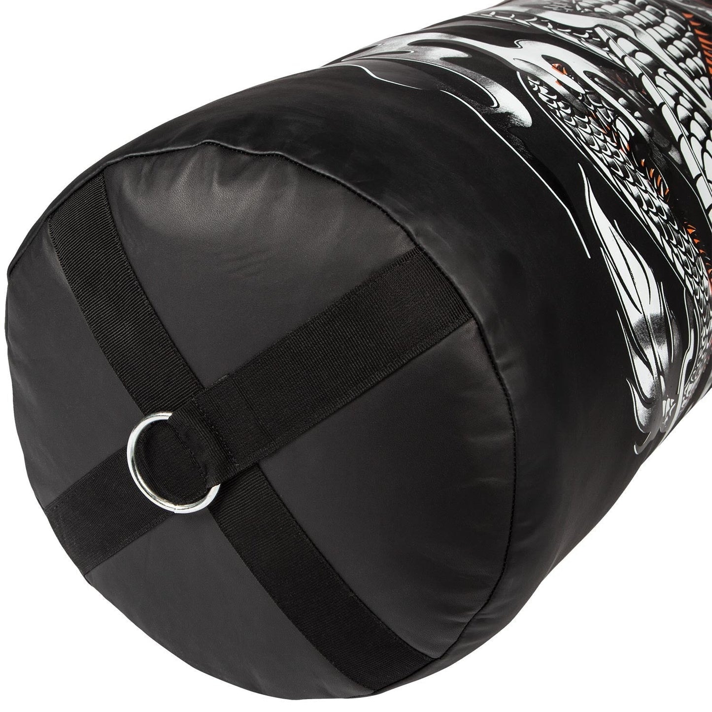 Venum Dragon's Flight Heavy Bag - Black/White - Unfilled - 130cm