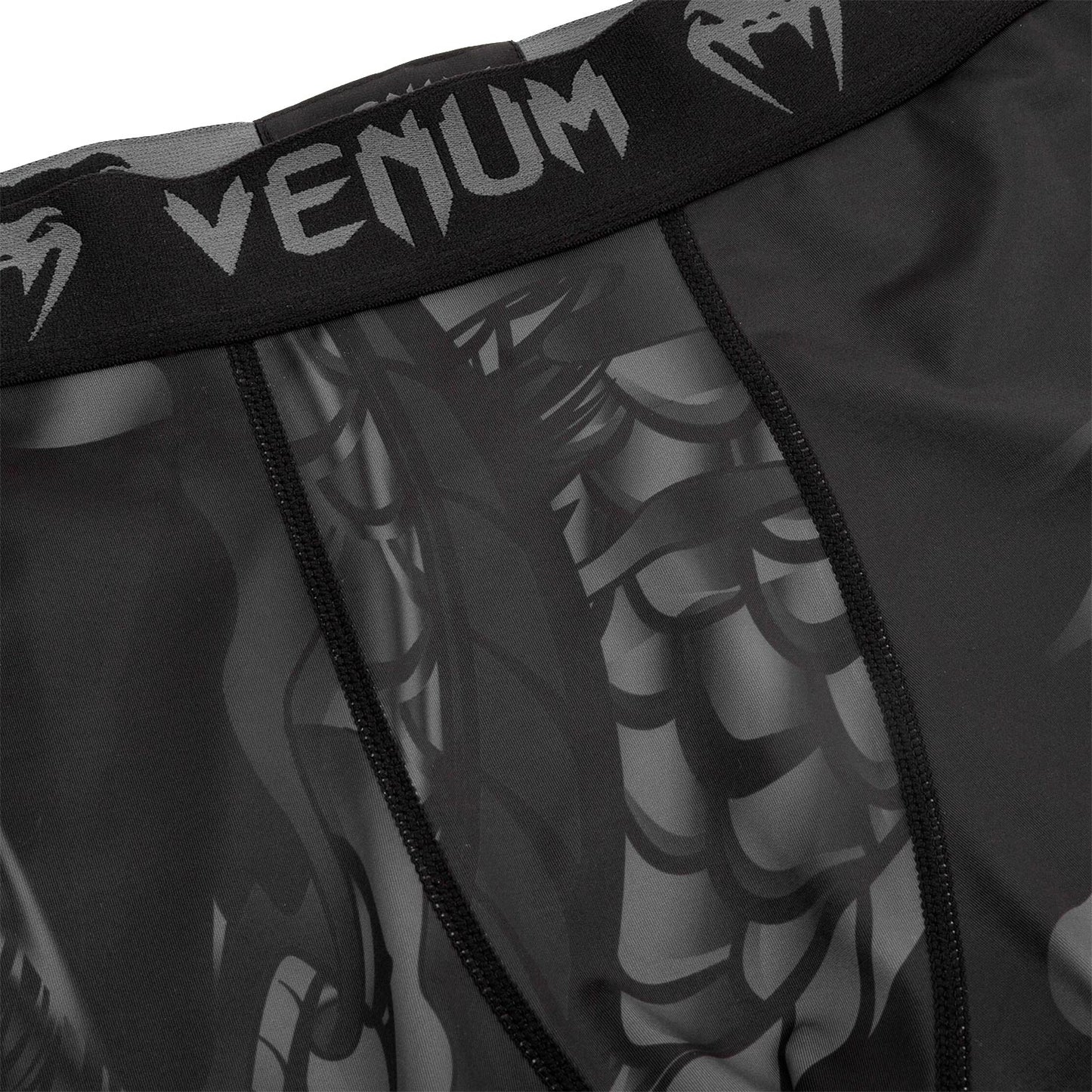 Venum Dragon's Flight Compression Tights - Black/Black