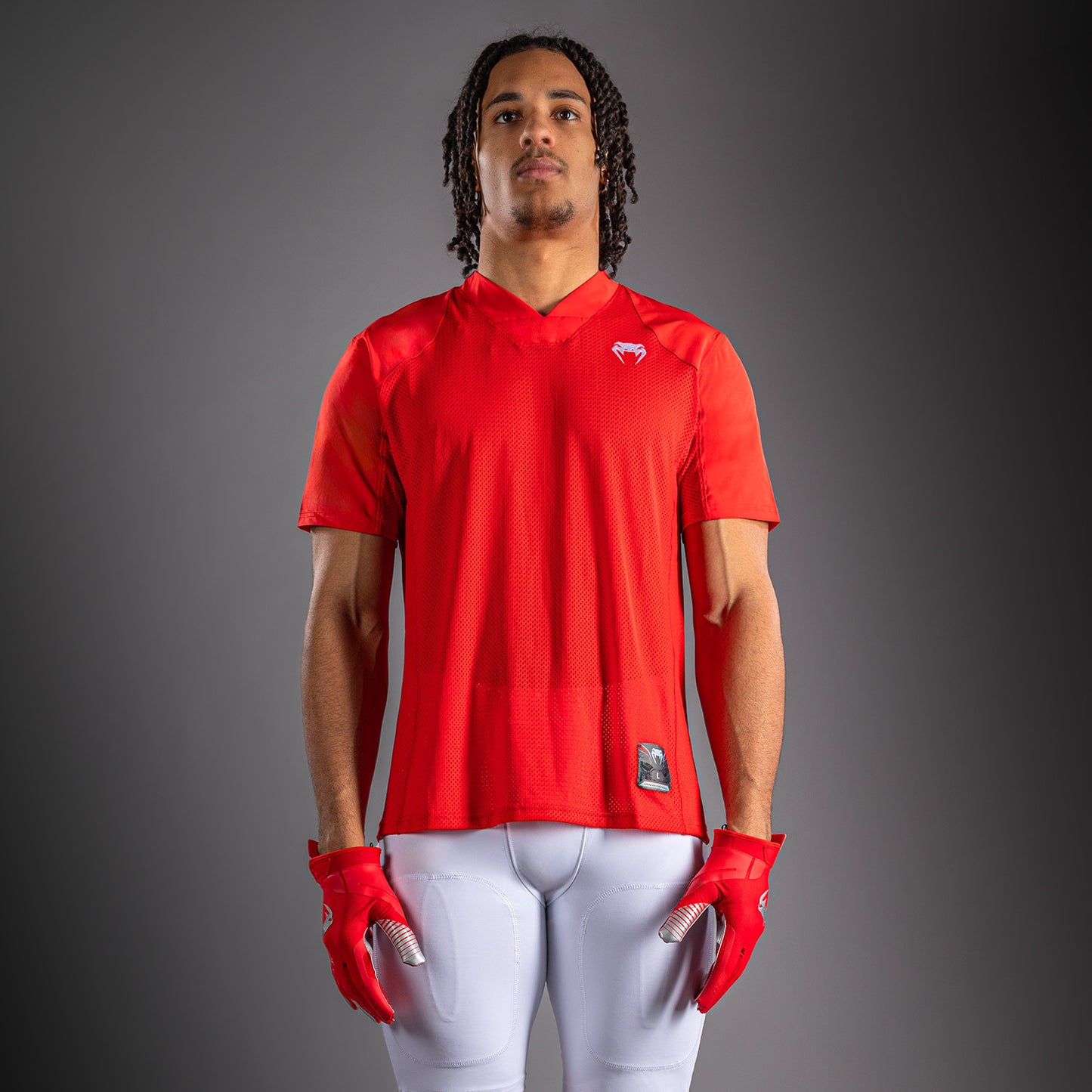 Venum Elite Football Short Sleeve Jersey - Red