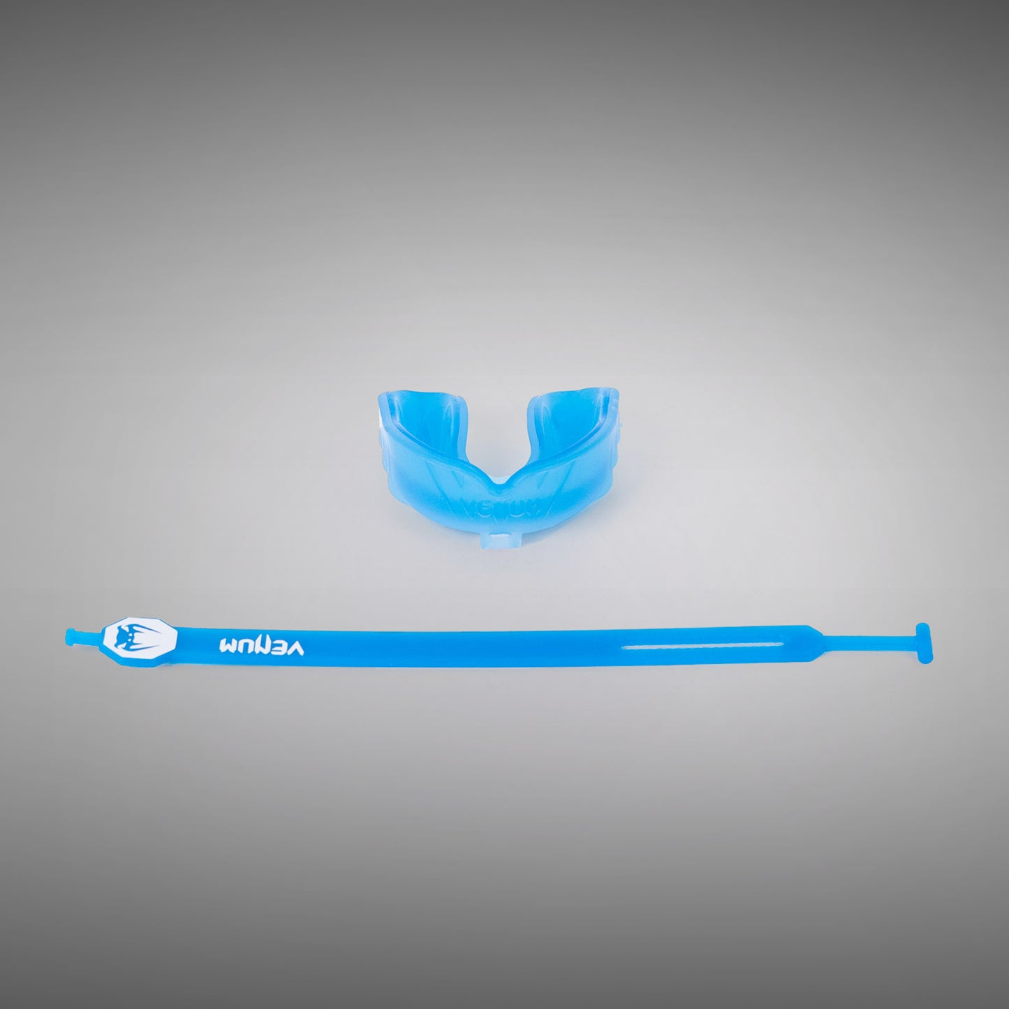 Venum Challenger Mouthguard Strap/Straples - Blue Transparent