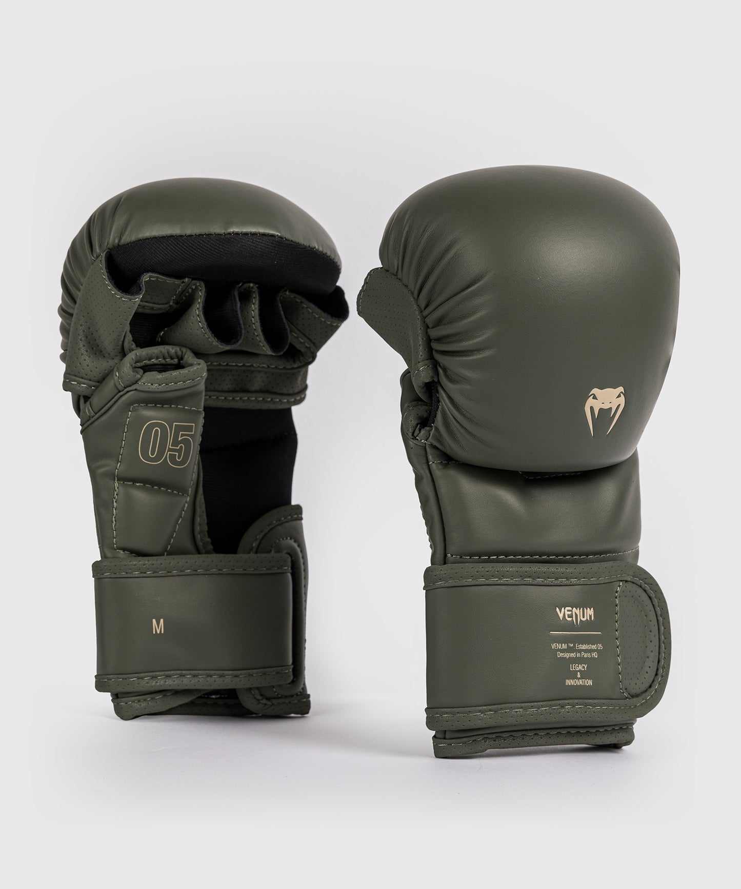Venum Impact Evo MMA Sparring Gloves - Military Green