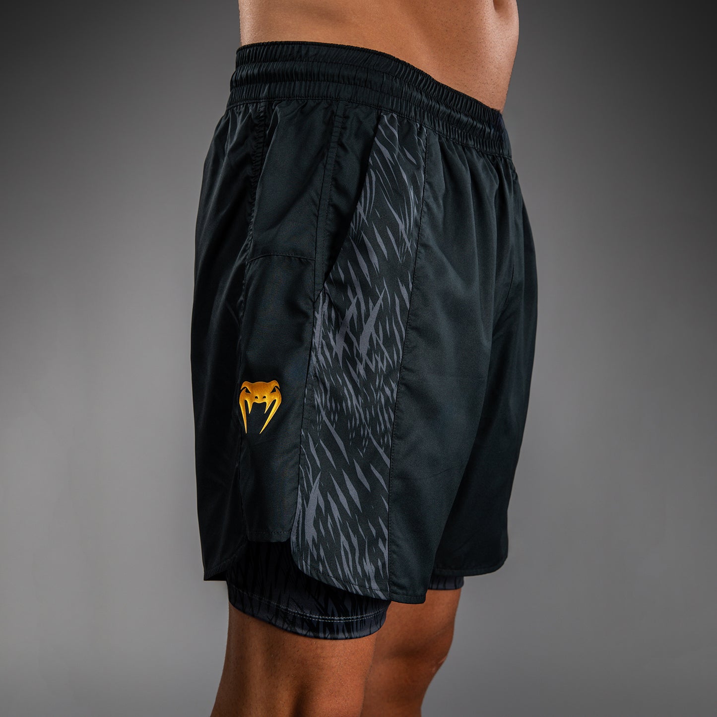 Venum x Chimaev Training Shorts - Black/Grey