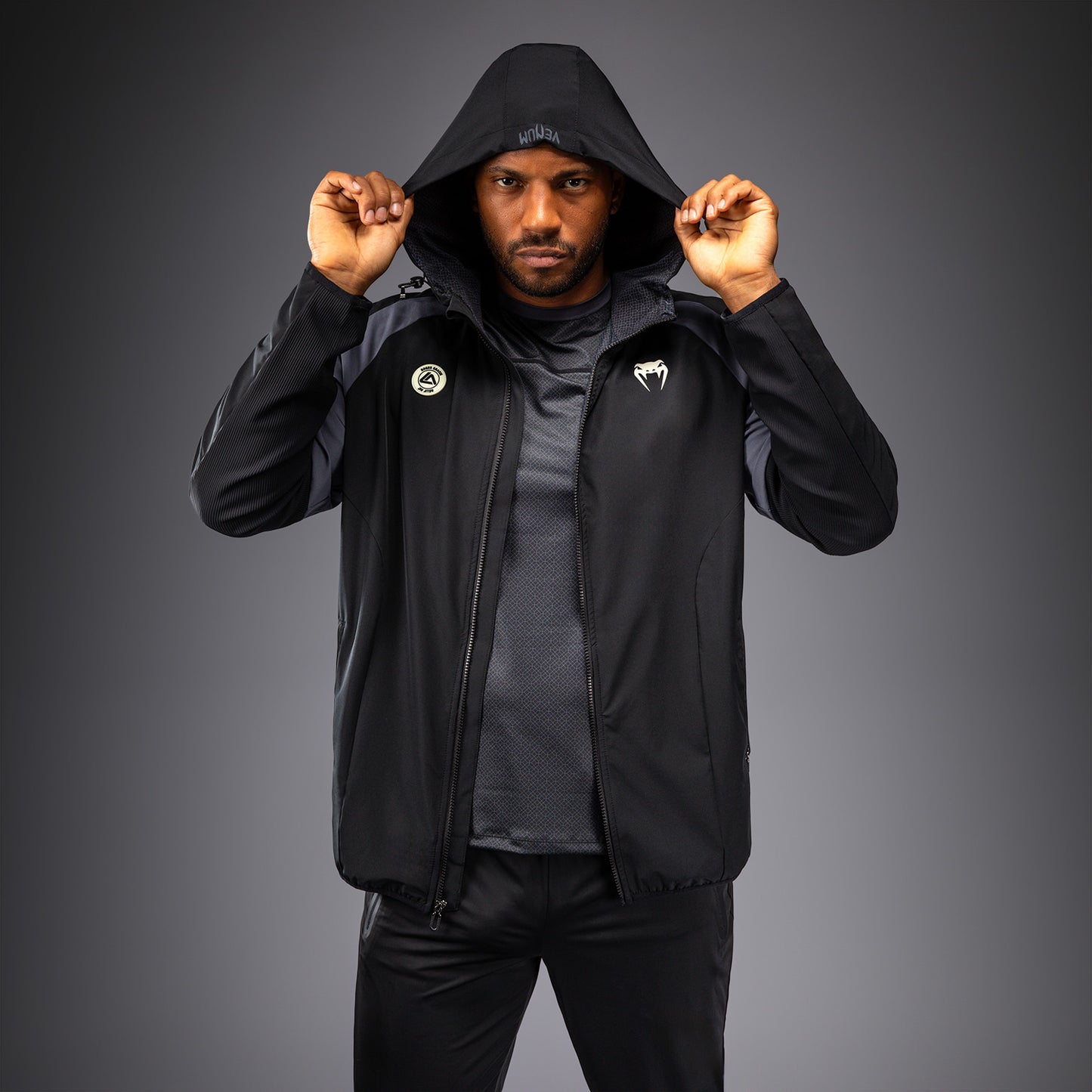 Venum x Roger Gracie Academy Track Jacket - Black