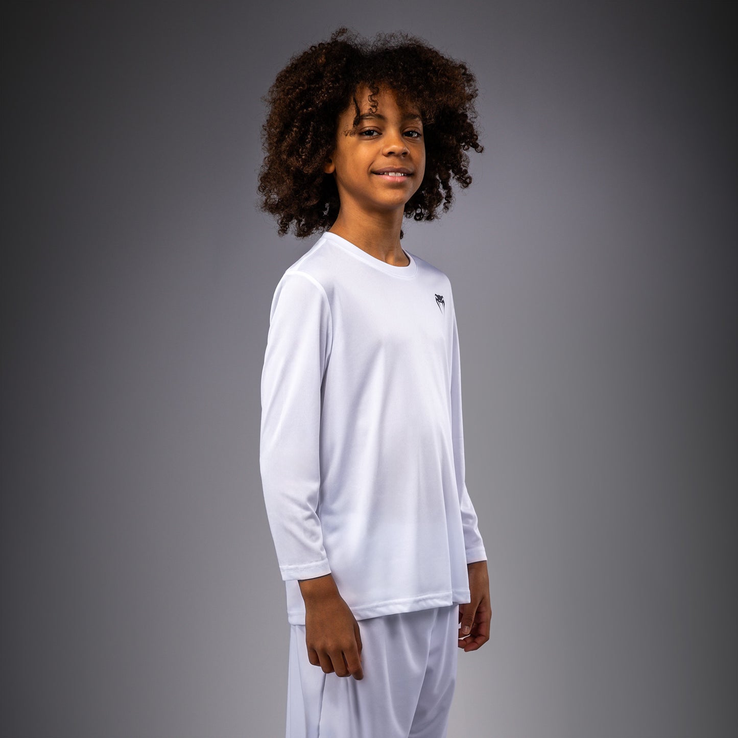 Venum Lineup Youth Performance Long Sleeve T-Shirt - Red/White