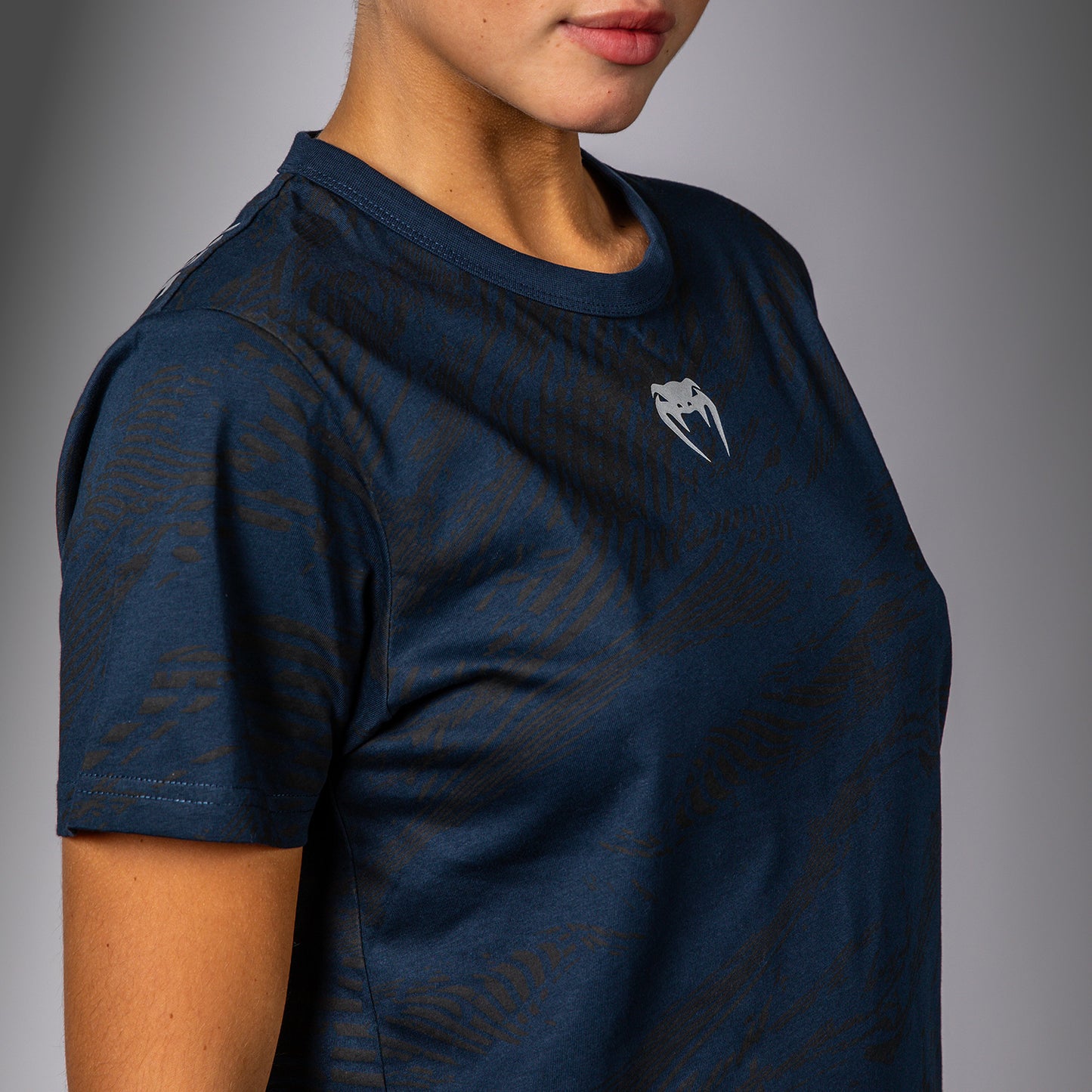 UFC Fusion by Venum Fight Week Women’s Short Sleeve Cotton T-Shirt - Oceanic Blue