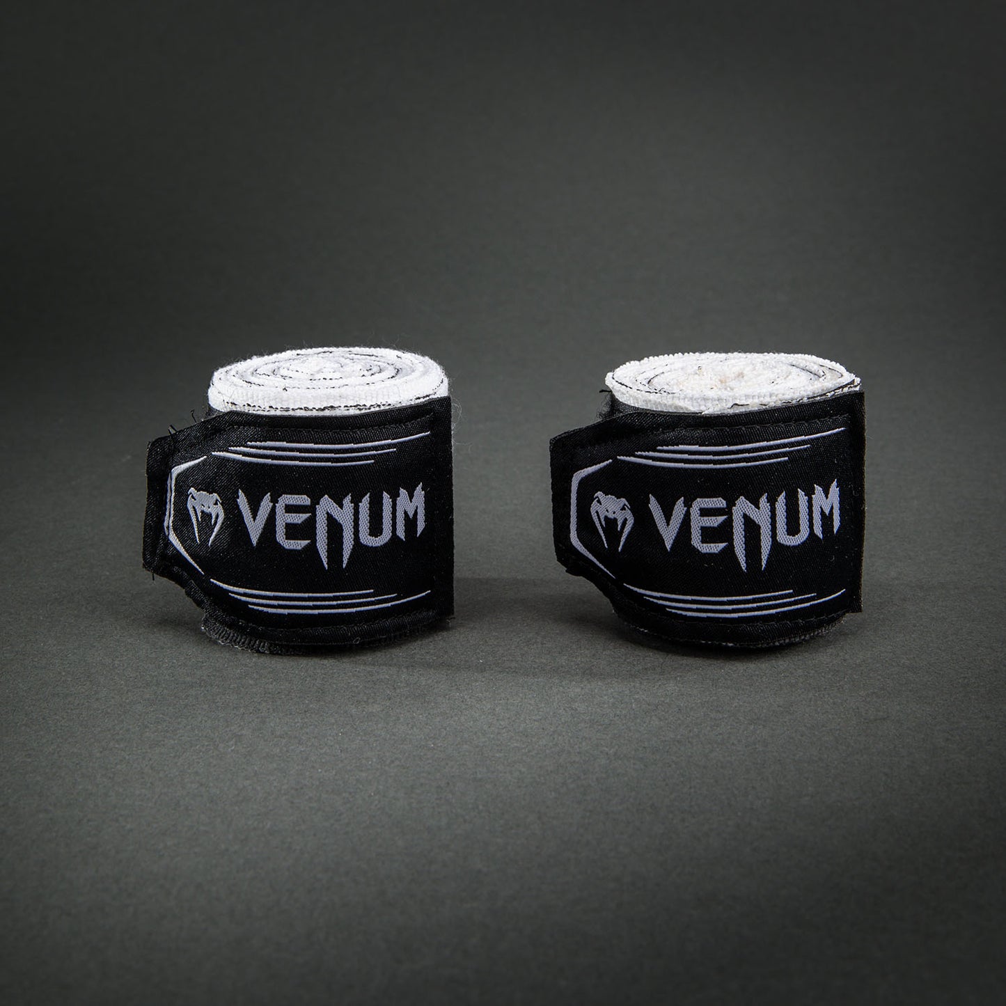 Venum Kontact Evo Bats Night Handwraps - Black/White