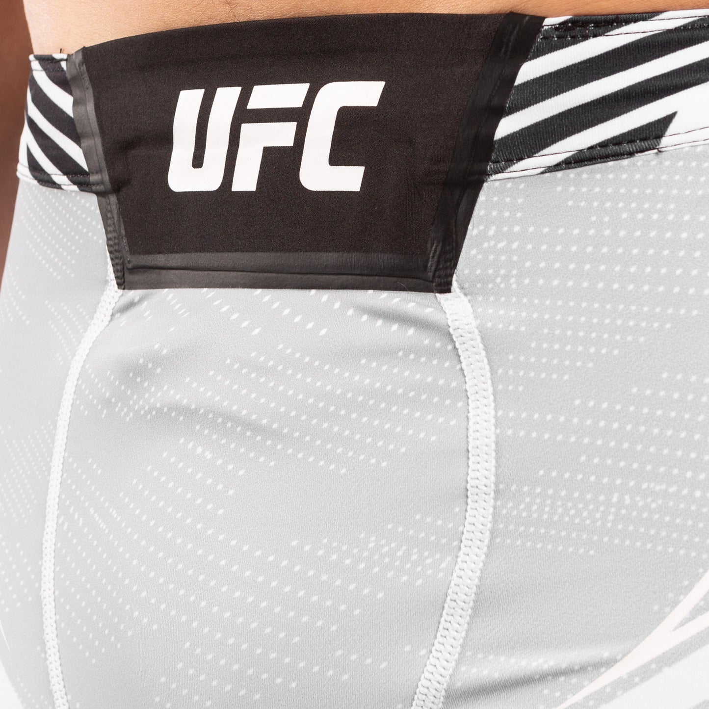 UFC Venum Authentic Fight Night Men's Vale Tudo Shorts - Short Fit - White