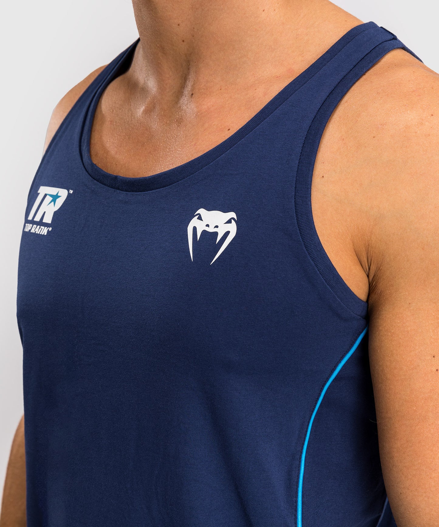 Venum x Top Rank Original Men's Tank Top - Navy Blue