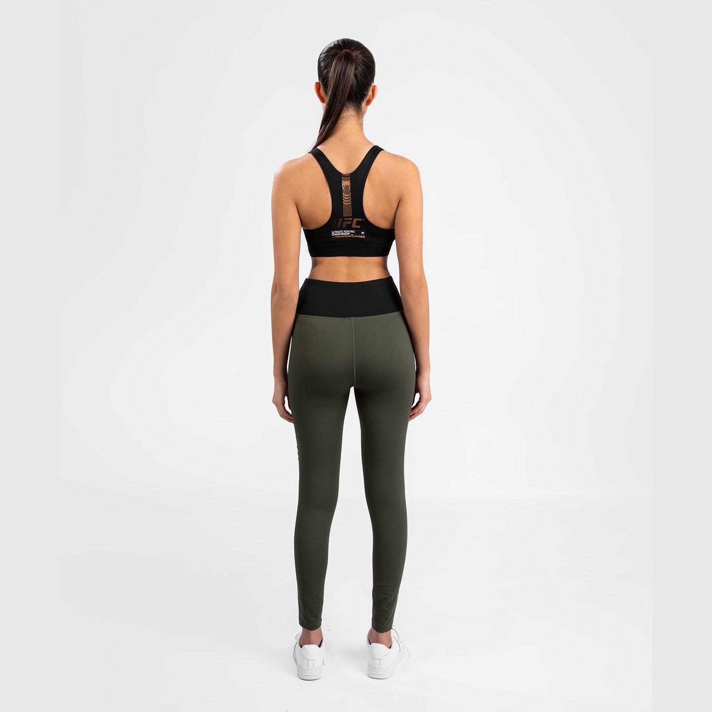 UFC Adrenaline by Venum Fight Week  Women’s Performance Tight - Khaki/Bronze