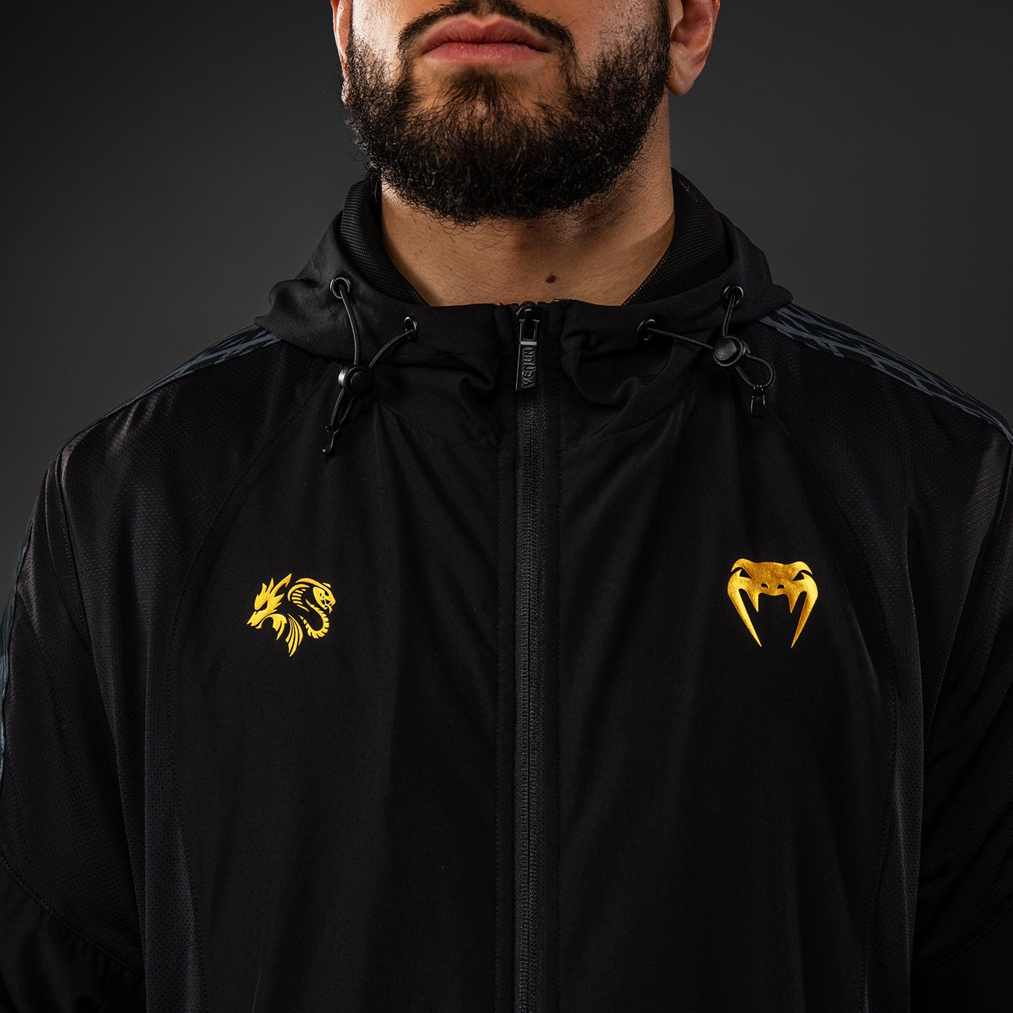 Venum x Chimaev Track Jacket - Black/Grey
