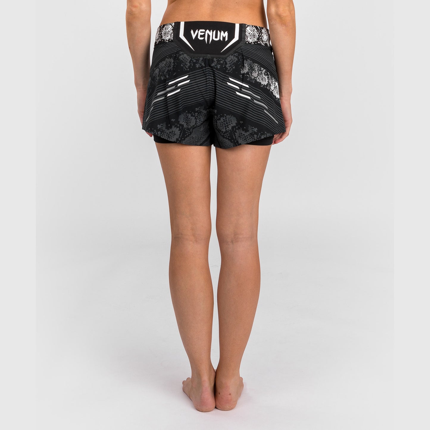 UFC Adrenaline by Venum Authentic Fight Night Women’s Fight Short - Black