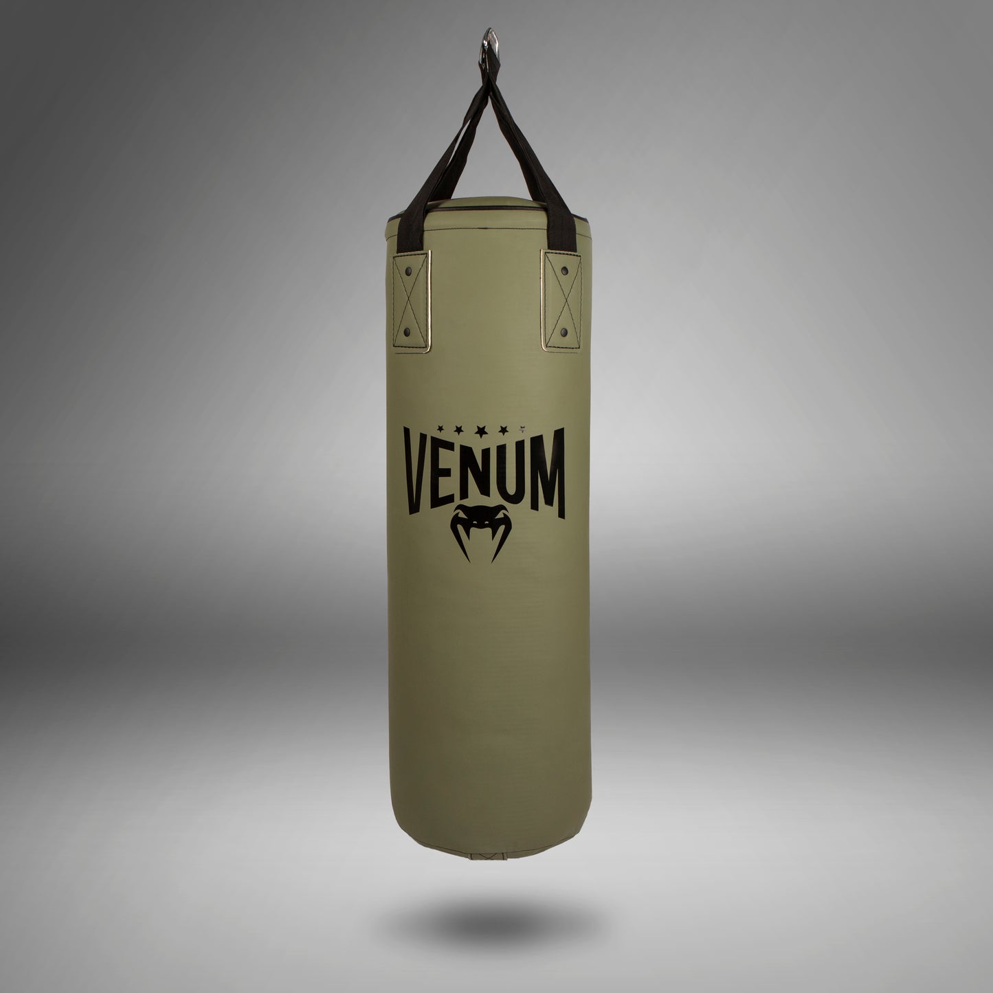 Venum Origins Punching Bag - Khaki/Black (ceiling mount included)