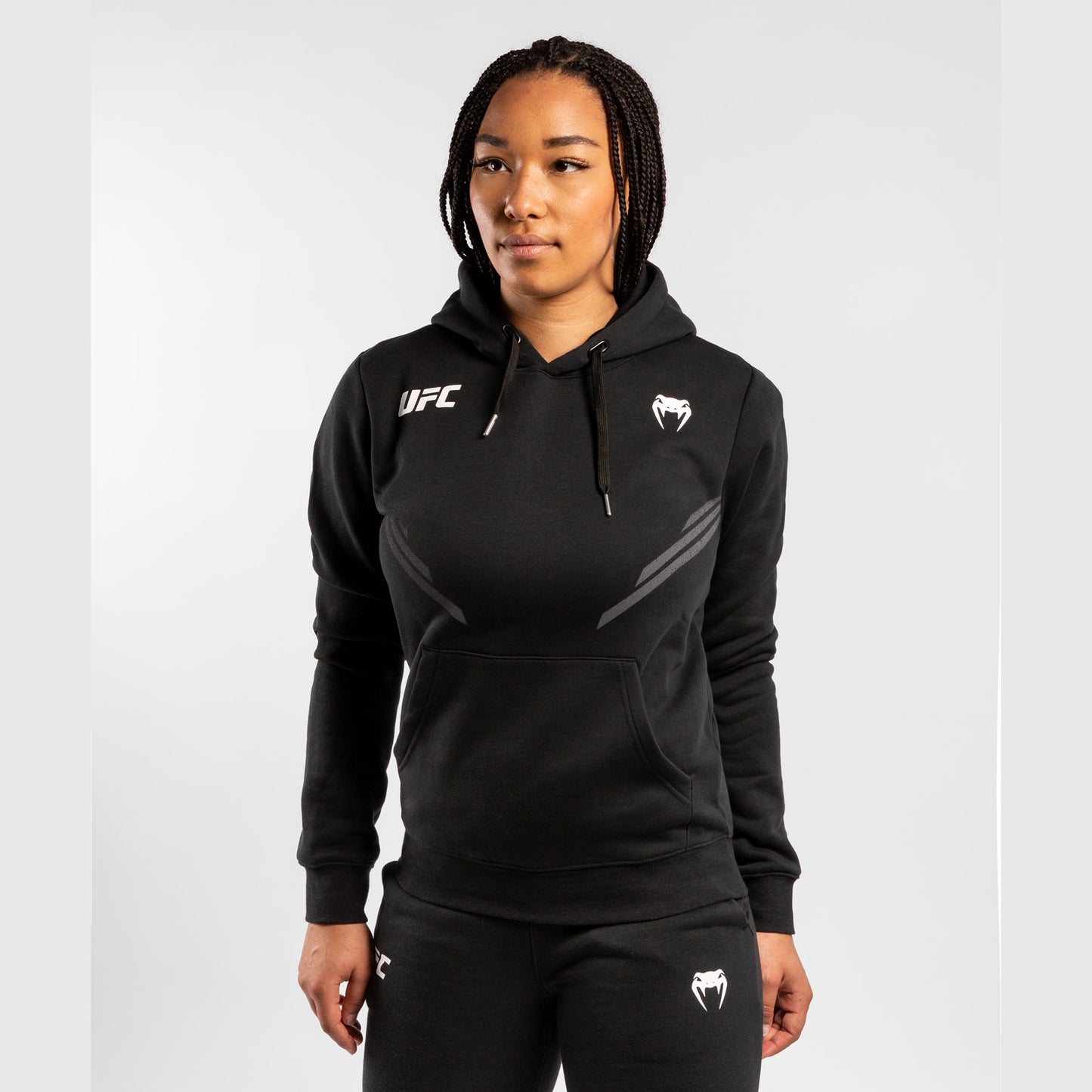 UFC Venum Replica Women's Hoodie - Black