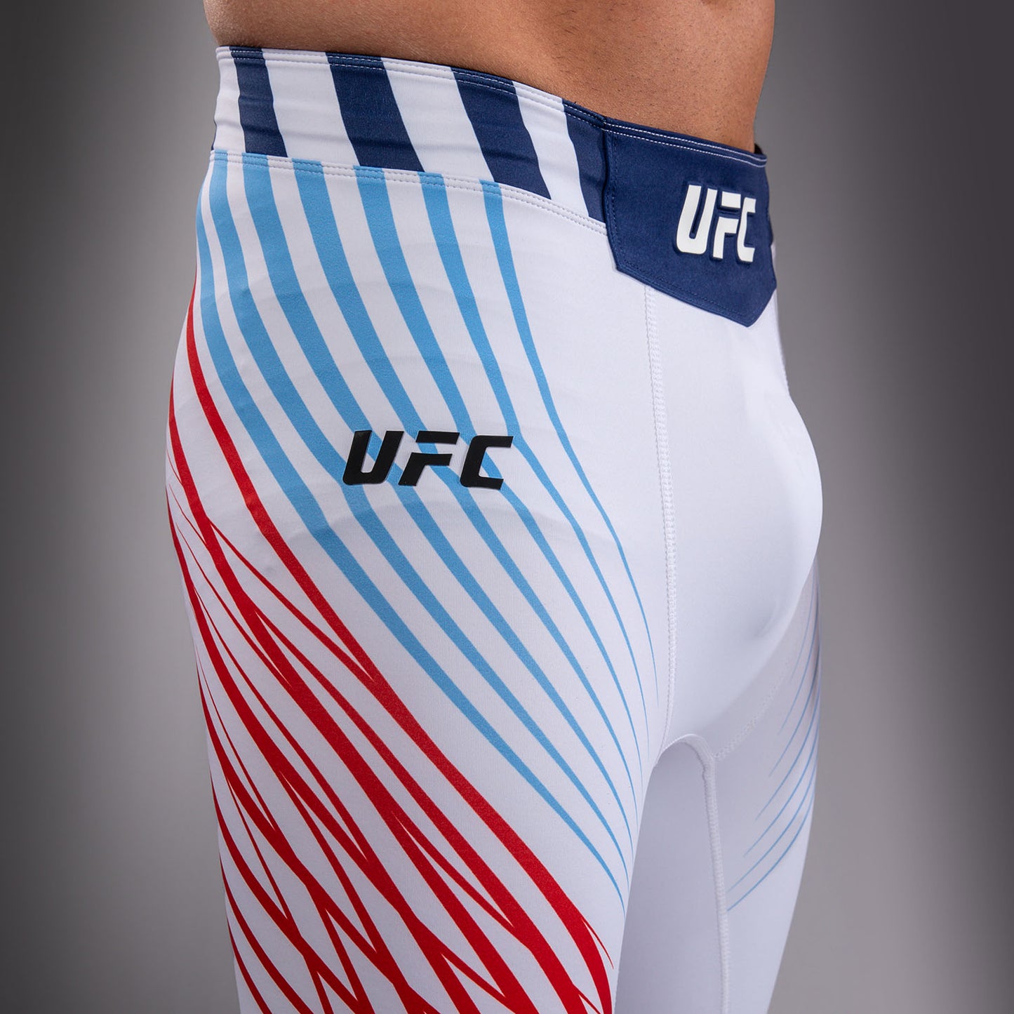 Men's Official UFC Freedom 250 by Venum White Authentic Fight Night Vale Tudo Short