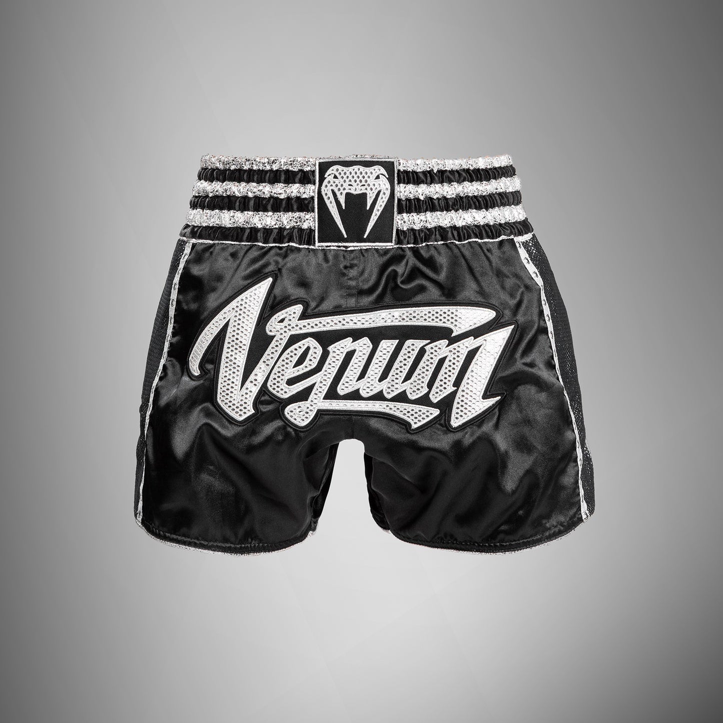 Venum Absolute 2.0 Muay Thai Shorts - Black/Silver
