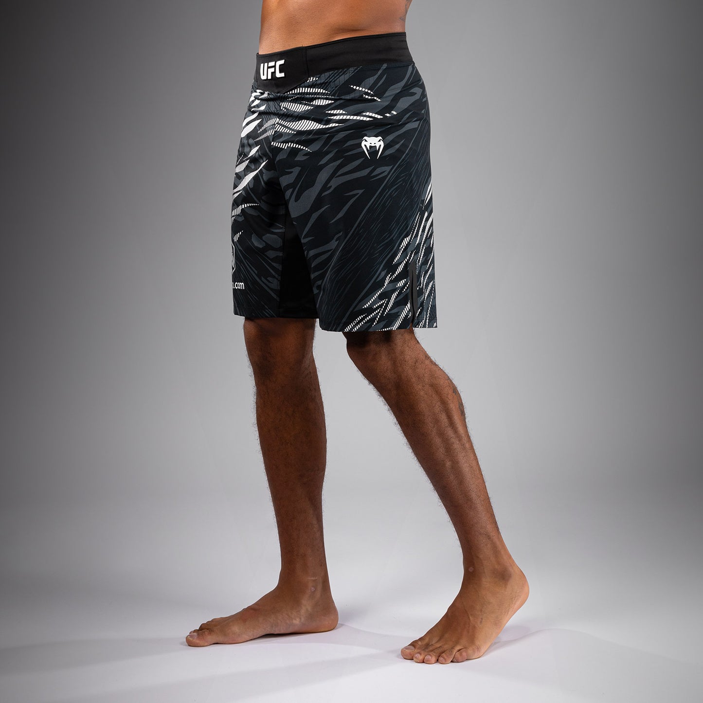 UFC Fusion by Venum Authentic Fight Night Men’s Fight Short - Long Fit - Black