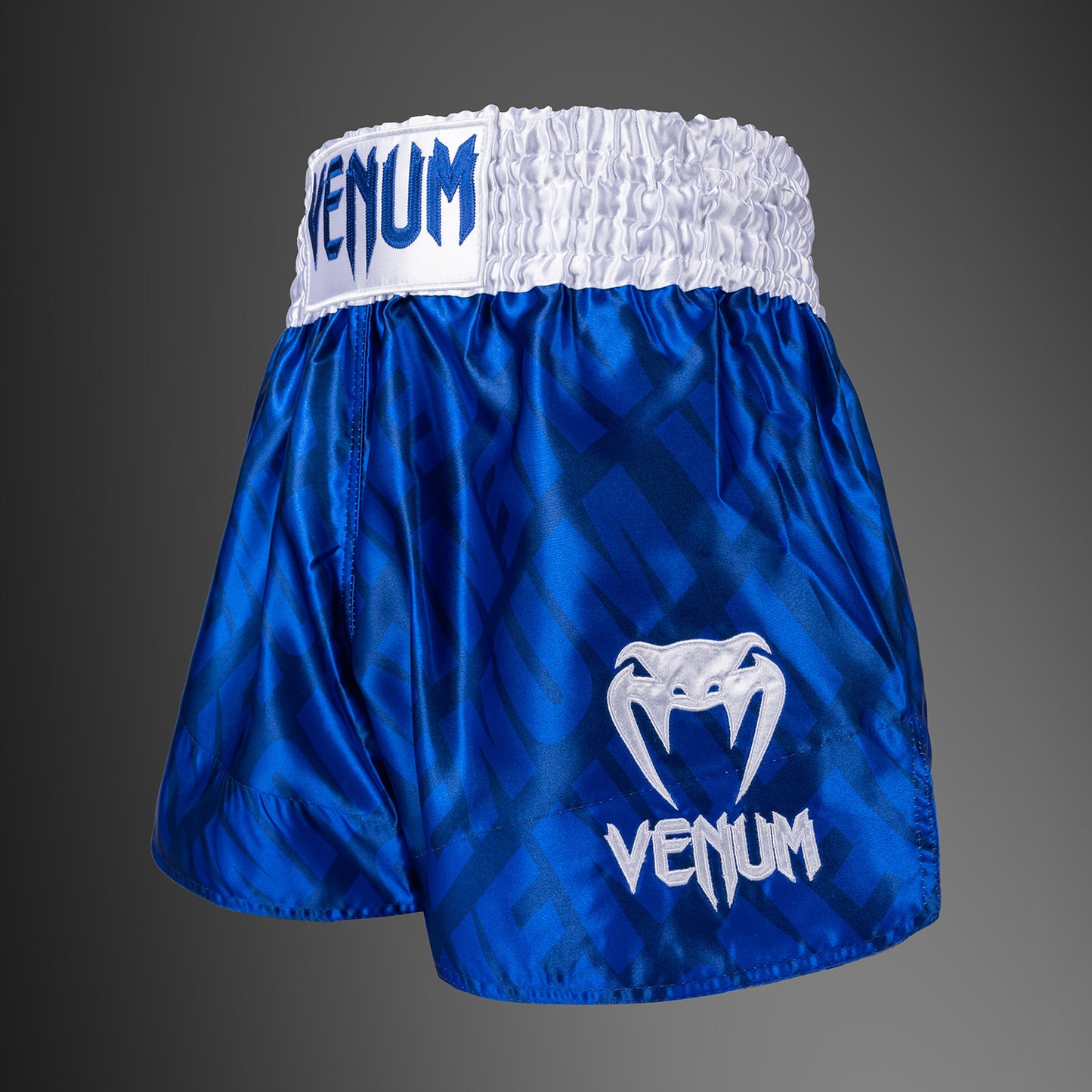 Venum Contender XT Muay Thai Shorts – Royal Blue/White