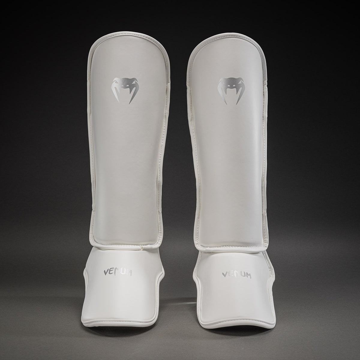 Venum Contender 1.5 Shin Guards - White/Silver
