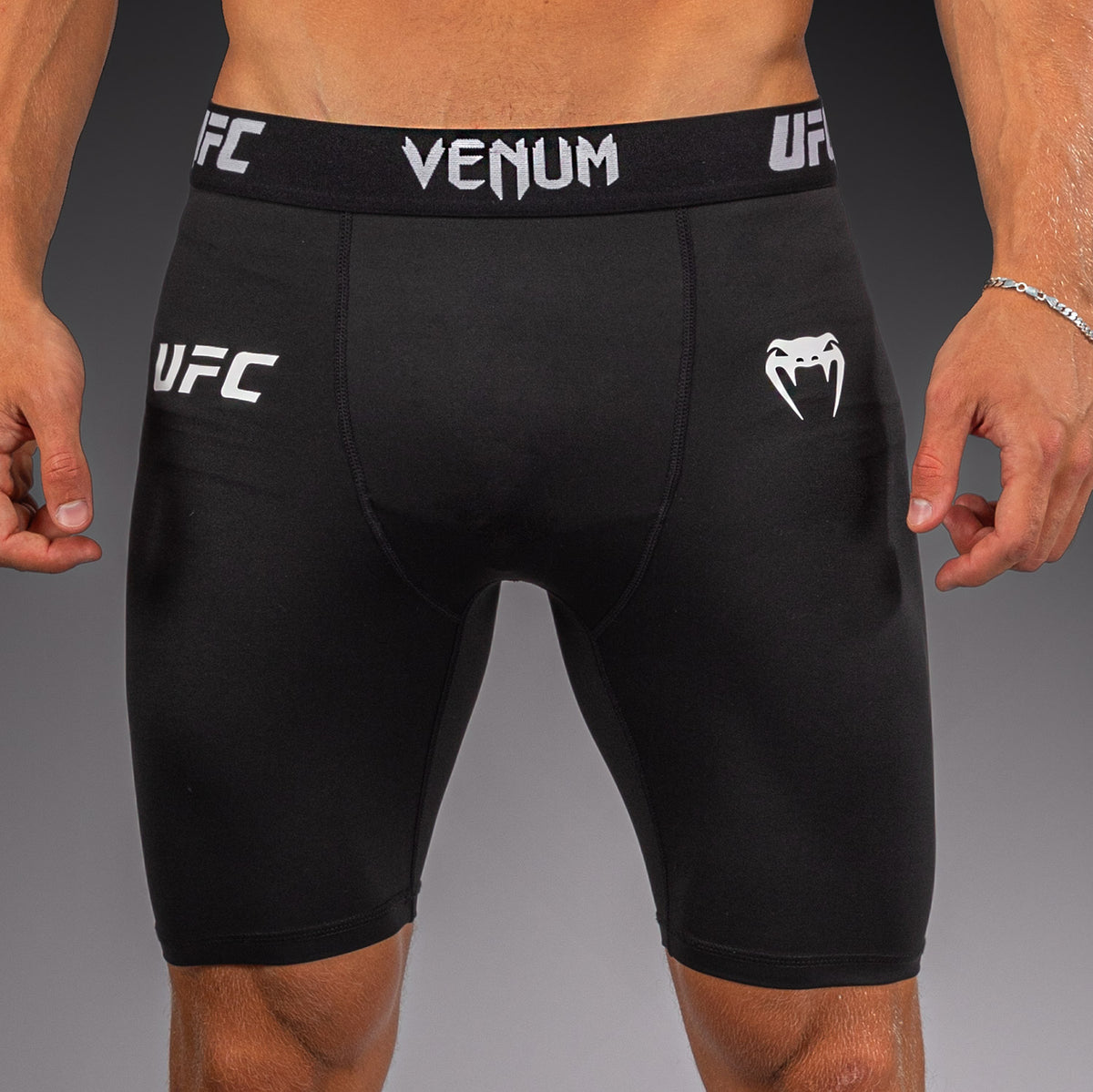 Venum UFC Unity by Venum Authentic Fight Week Men's Performance Vale Tudo Short - Black