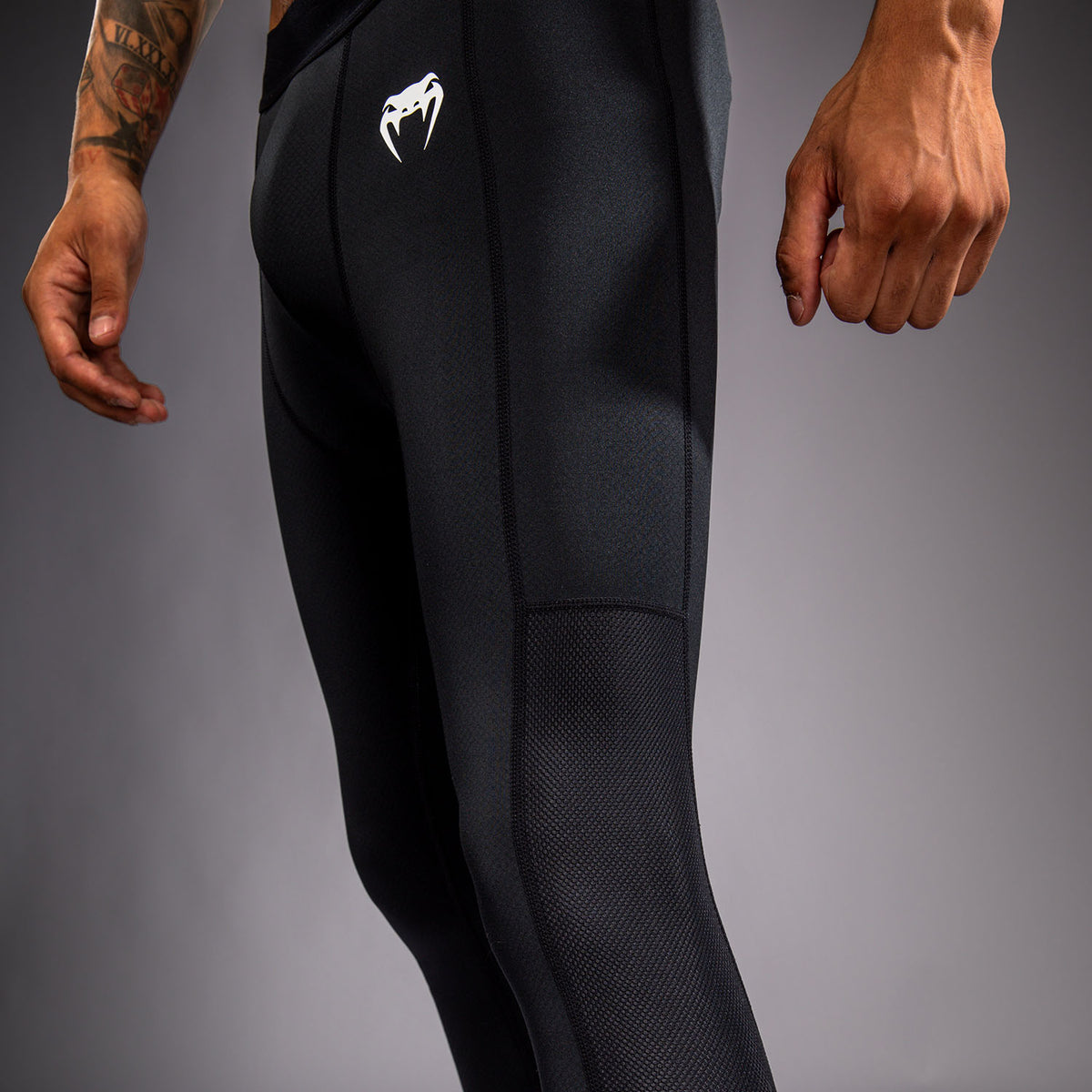 Venum MX Basics Spats - Black/White