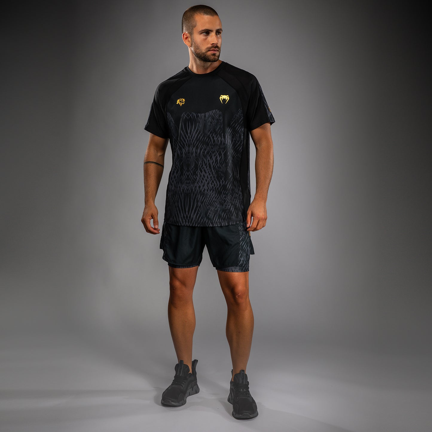 Venum x Chimaev Dry-Tech Shirt - Black/Grey