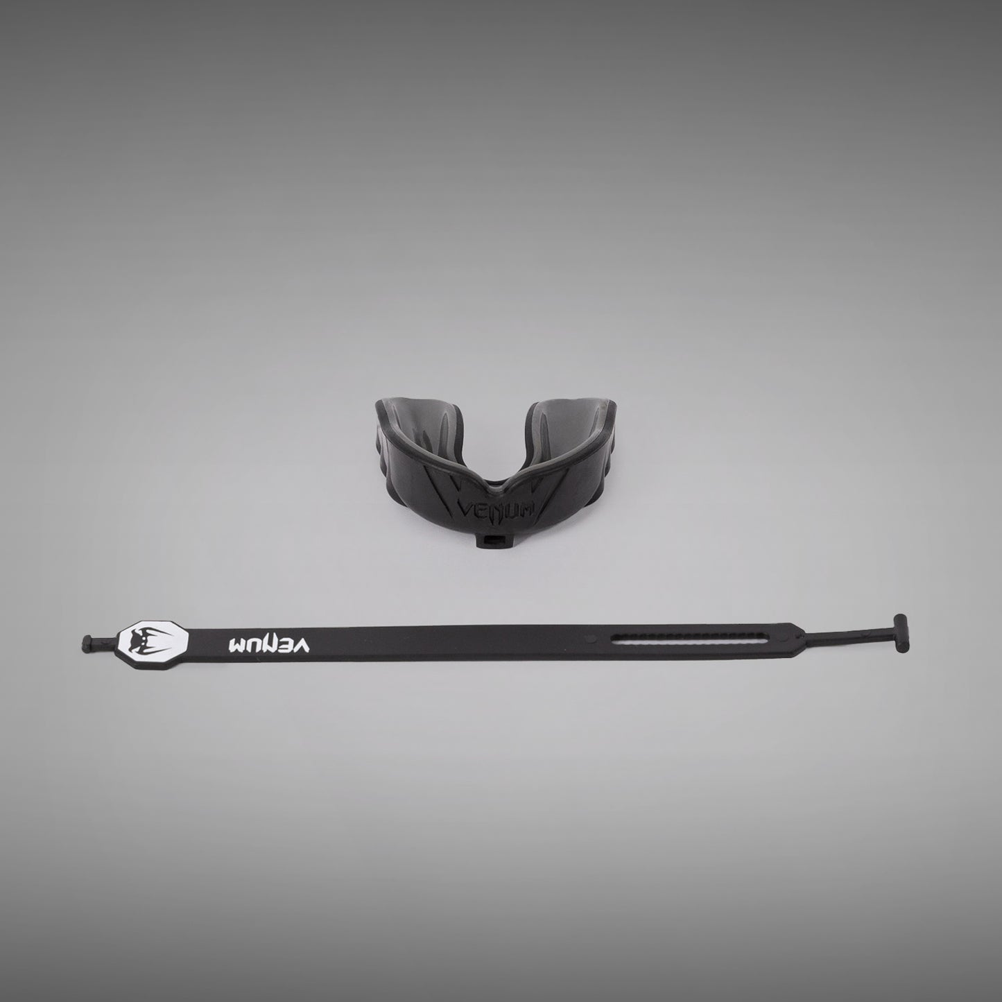 Venum Challenger Mouthguard Strap/Straples - Black/Grey