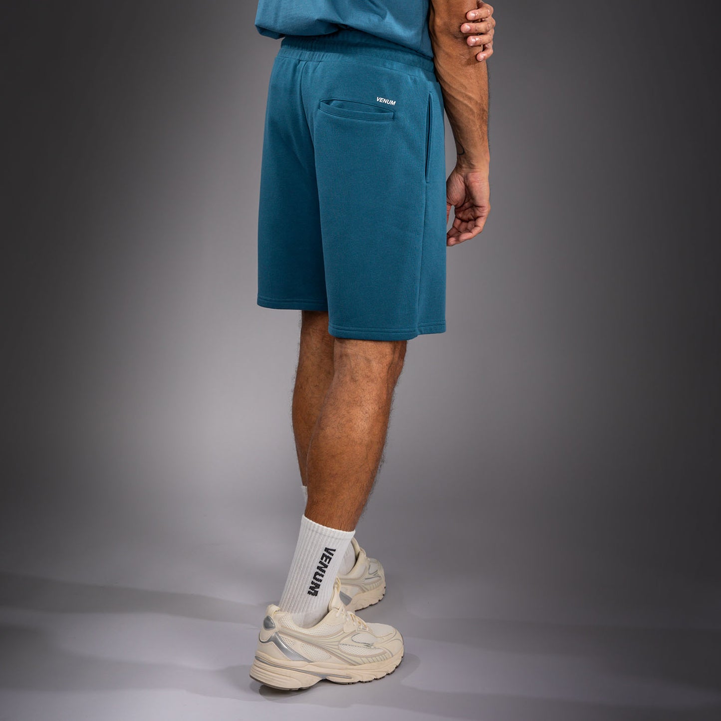 Venum Giant 3D Cotton Shorts - Ocean Blue