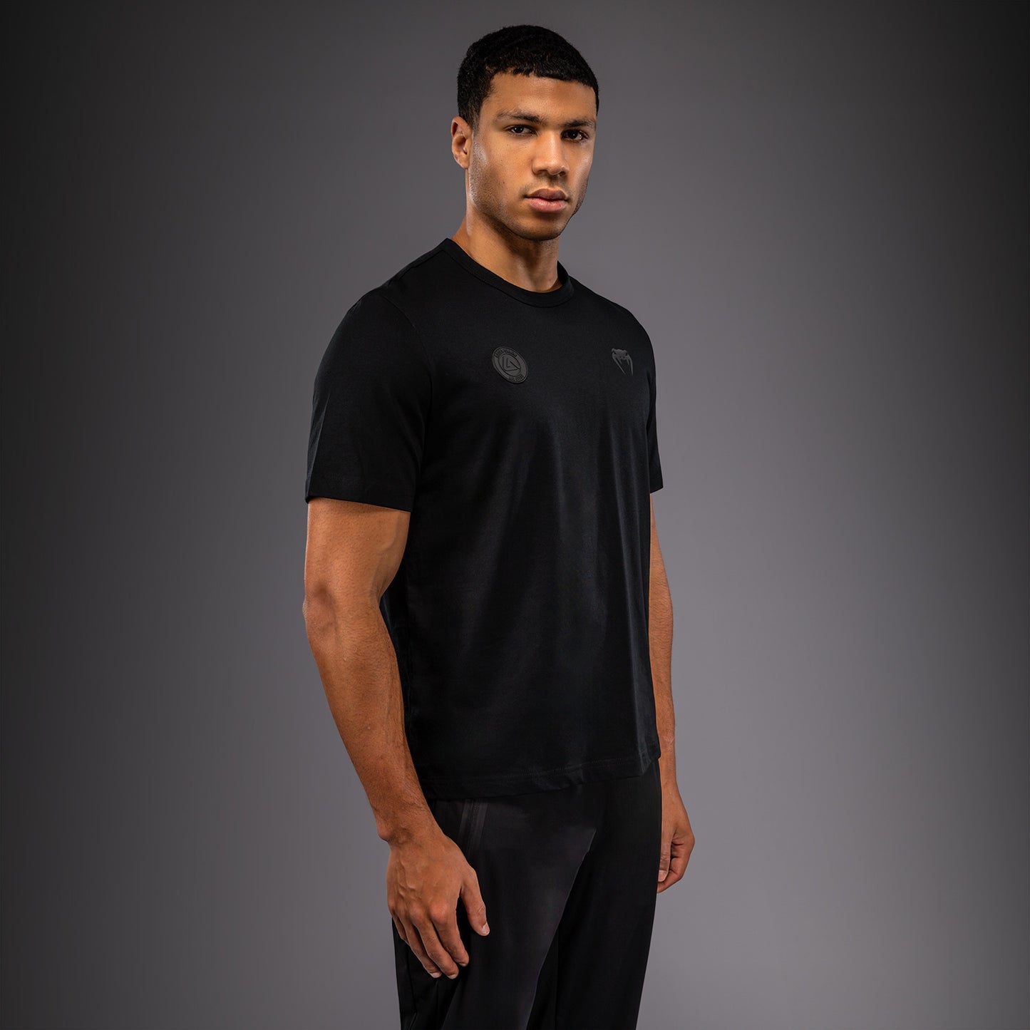 Venum x Roger Gracie Academy T-Shirt - Black