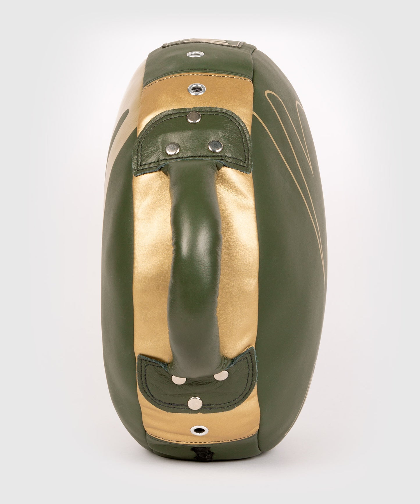 Venum Pro Boxing Round Punch Shield - Khaki/Gold