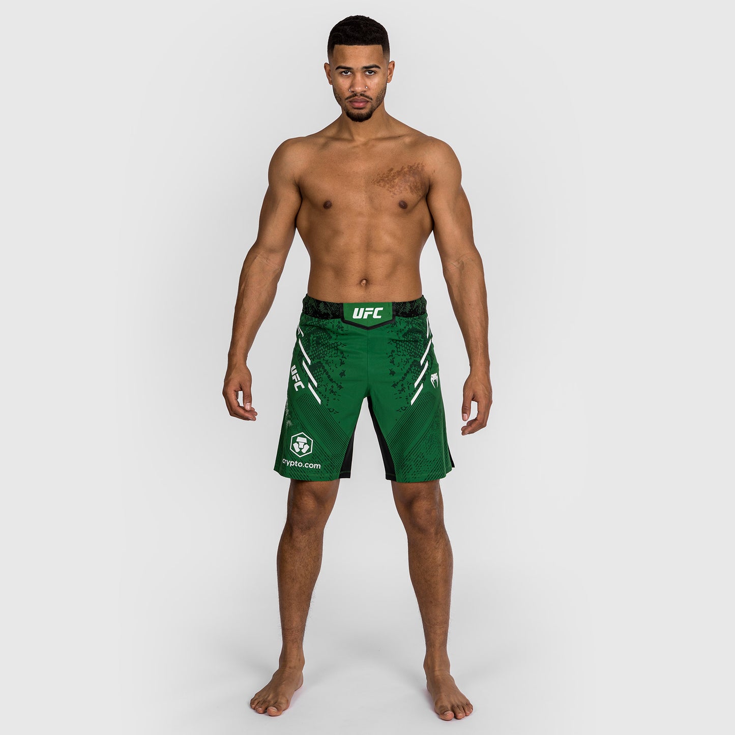 UFC Adrenaline by Venum Personalized Authentic Fight Night Men's Fight Short - Long Fit - Yellow
