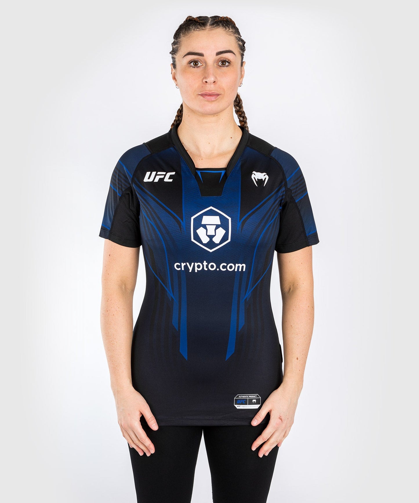 UFC Venum Personalized Authentic Fight Night 2.0 kit by Venum Women's Walkout Jersey - Midnight Edition