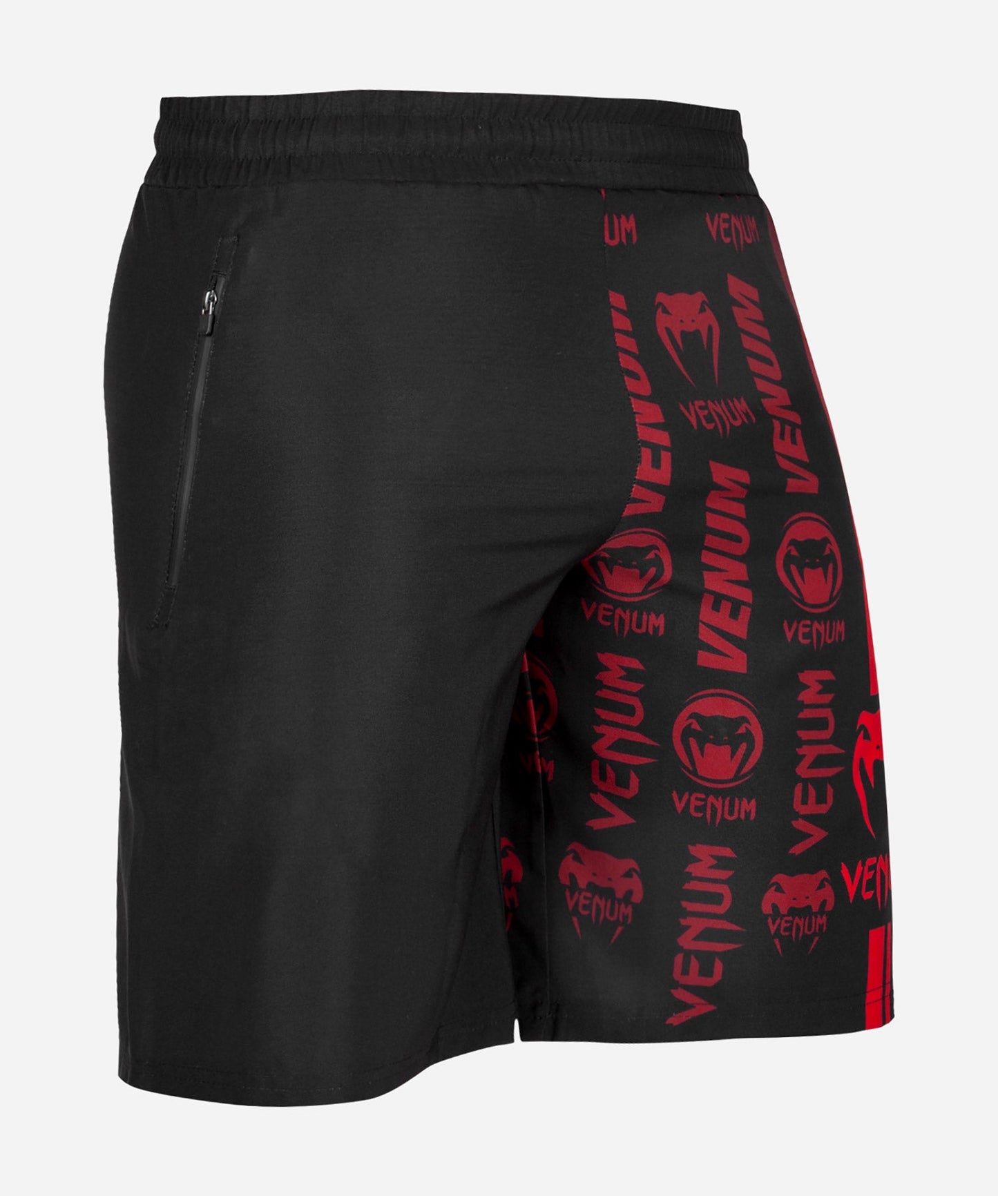 Venum Logos Training Shorts - Black/Red