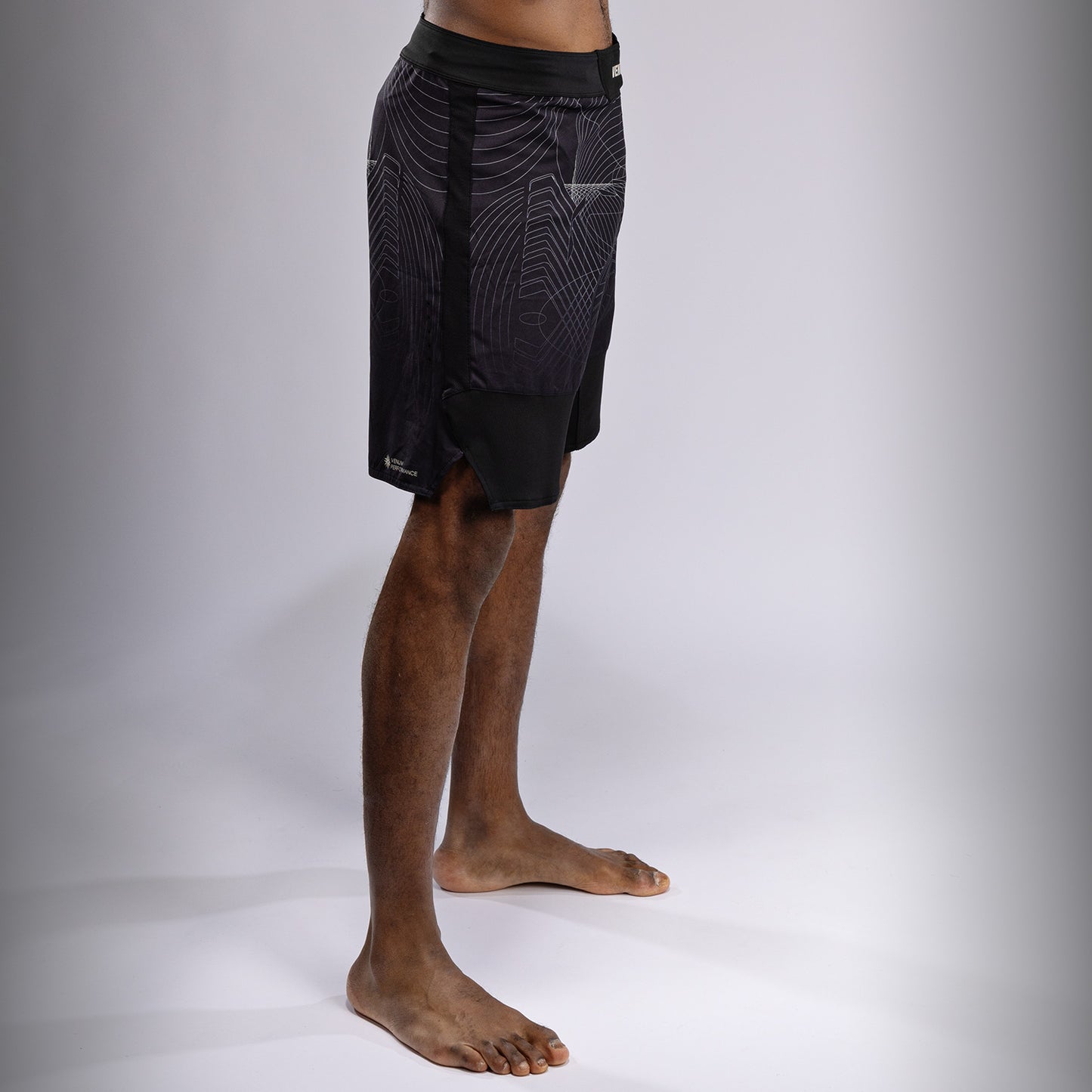 Venum G-Fit Air Men's Fight Shorts - Deep Black/Desert Sand