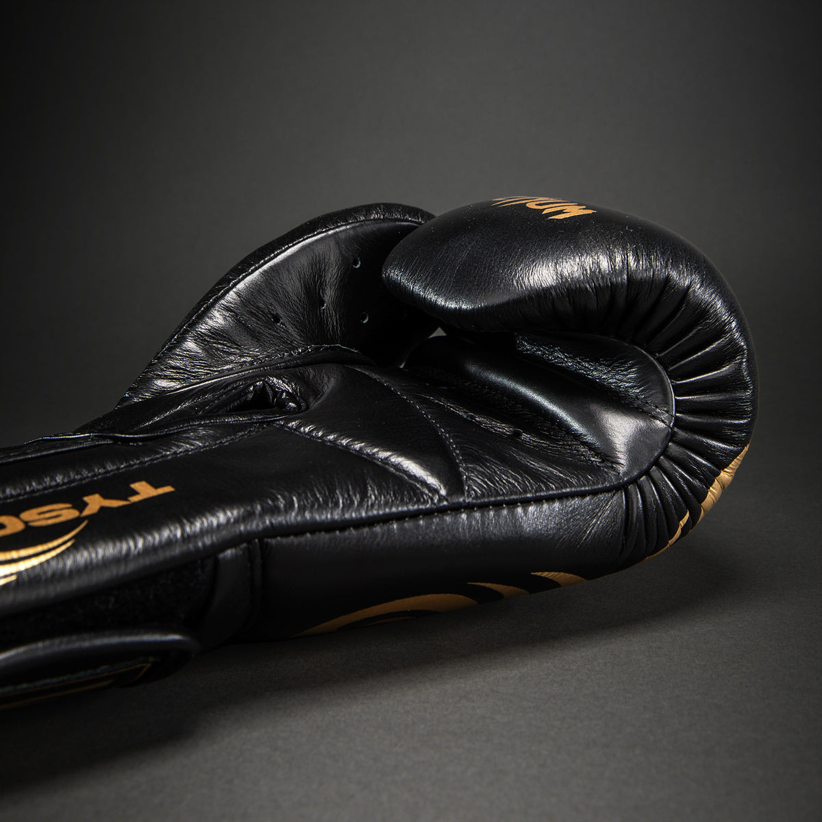 Venum Giant 2.0 Mike Tyson Pro Boxing Gloves - Black/Gold - Bag included