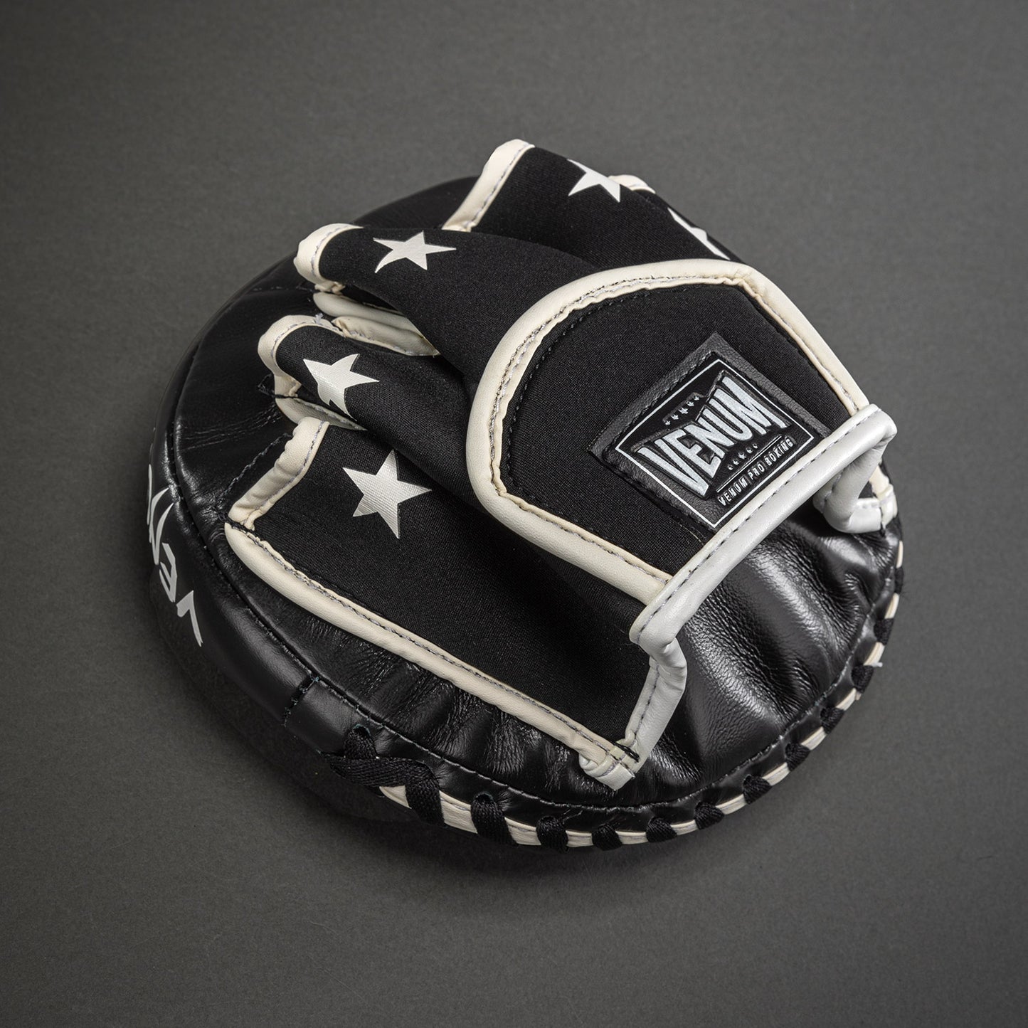 Venum Elite Mini Focus Mitts (Pair) - Black/White