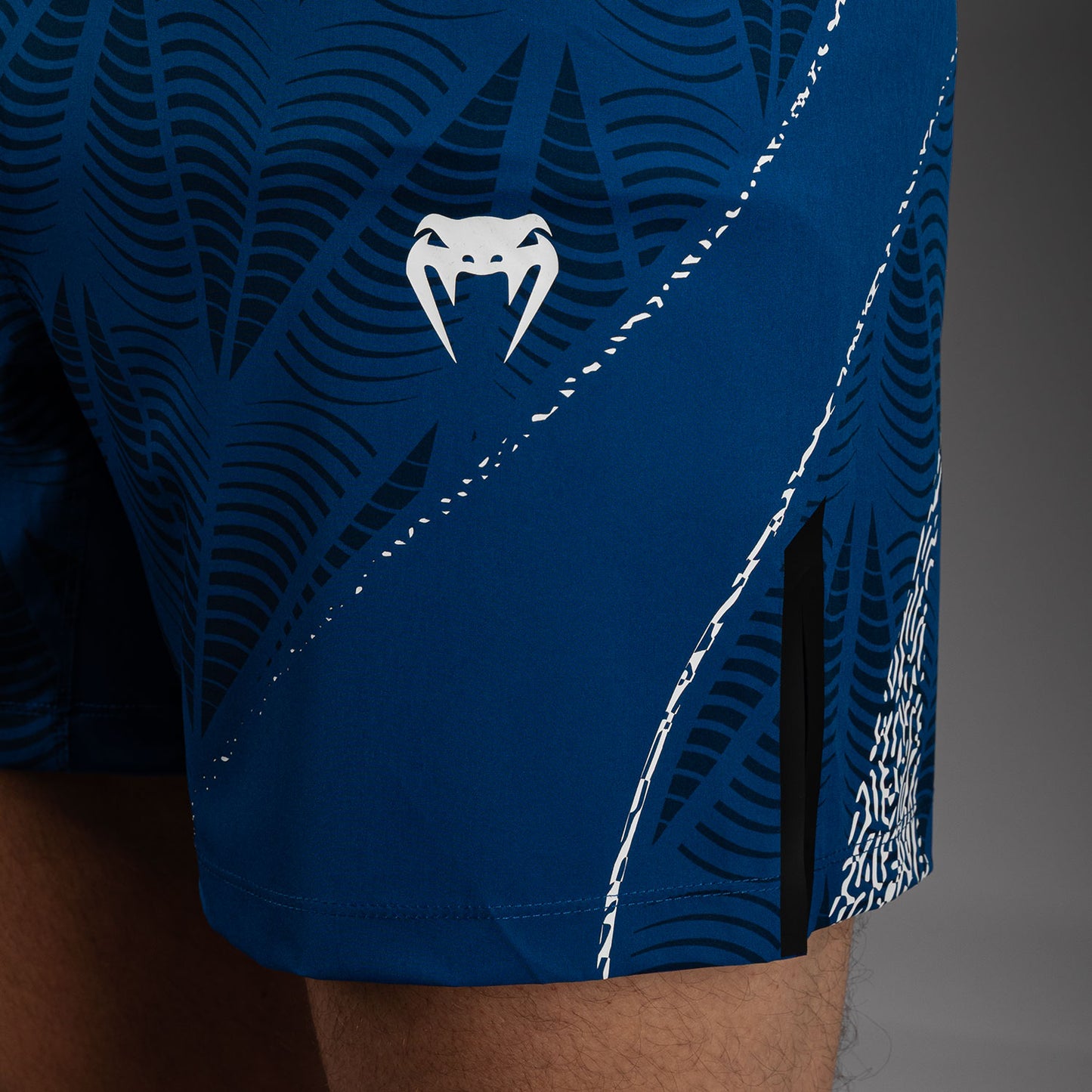 Men's UFC Zenith by Venum Blue Authentic Fight Night Short Fit Fight Short Personalized