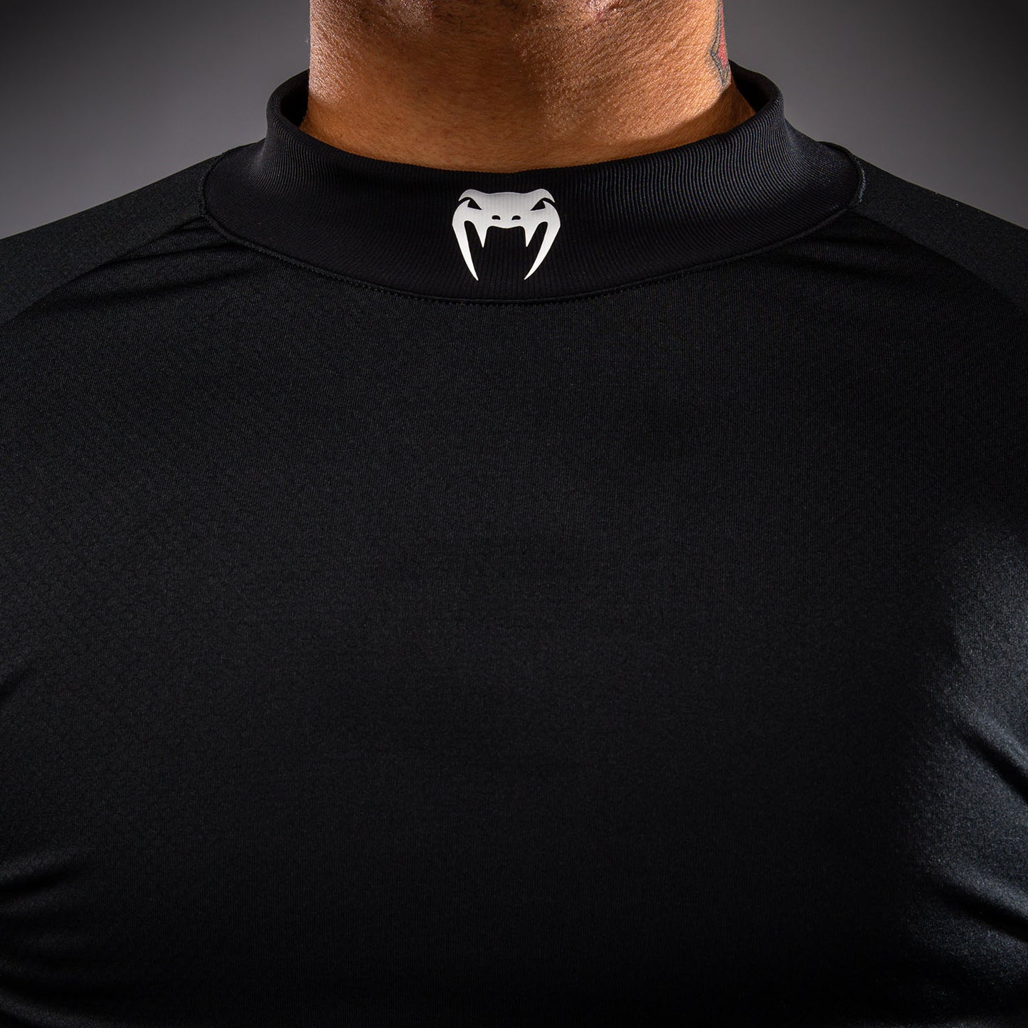 Venum MX Basics Long sleeve T-shirt - Black/White