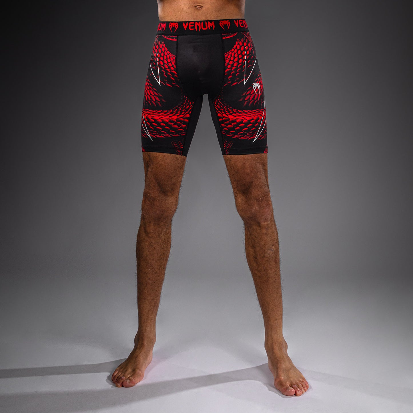 Venum Matupa Vale Tudo Shorts - Black/Red/Silver