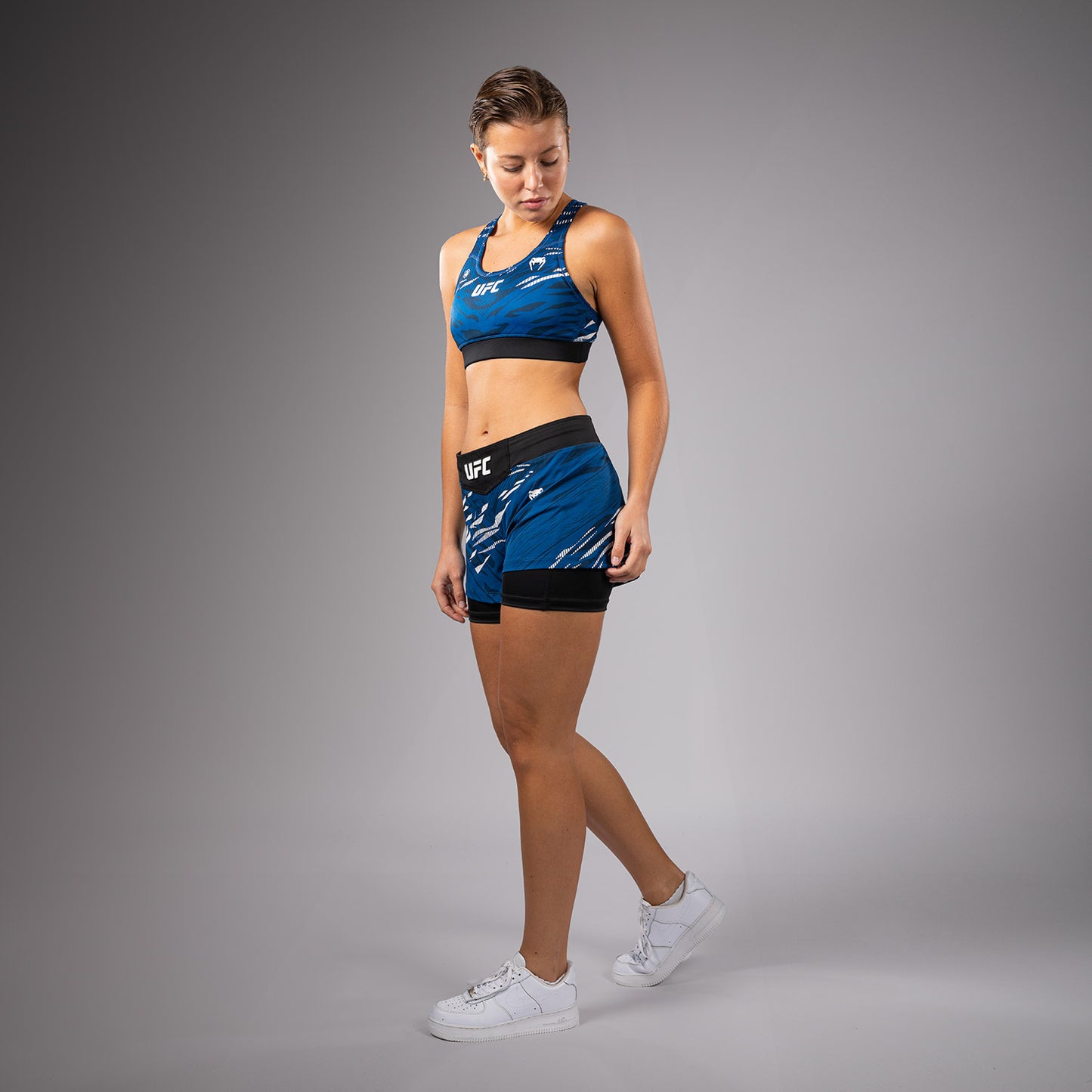 UFC Fusion by Venum Authentic Fight Night Women’s Fight Short - Blue