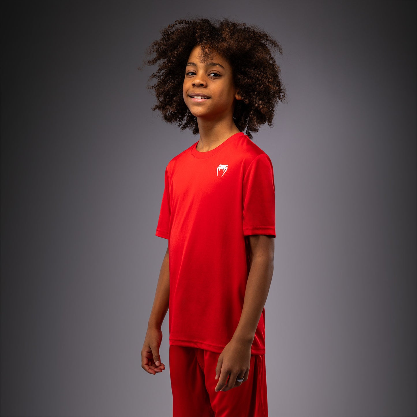 Venum Lineup Youth Performance Short Sleeve T-Shirt - Red/White