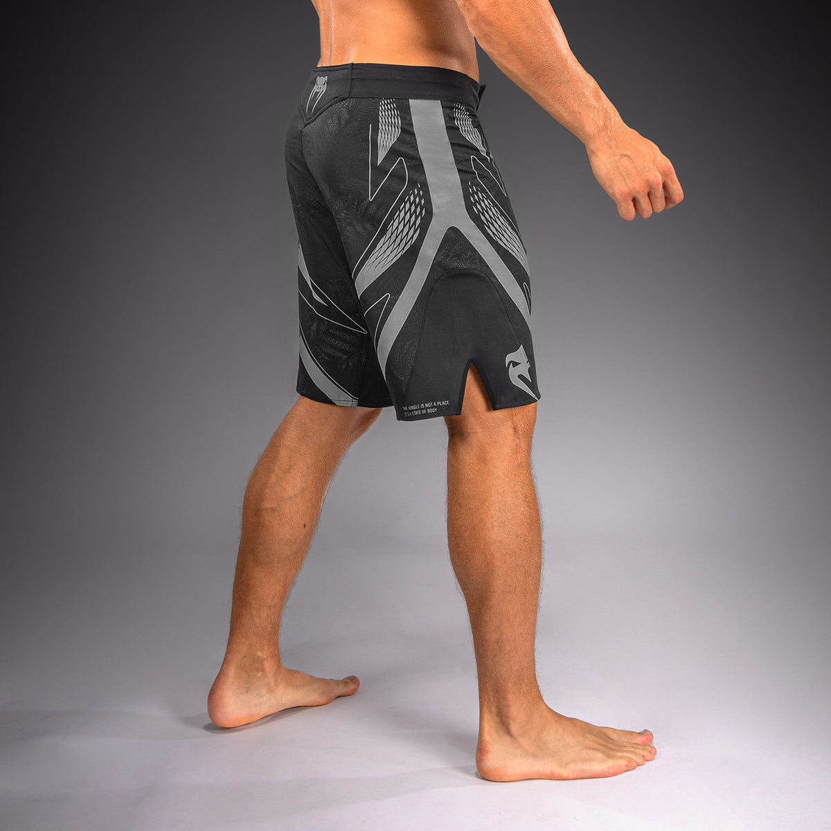 Venum Amazonia Reborn Fightshorts - Black/Grey