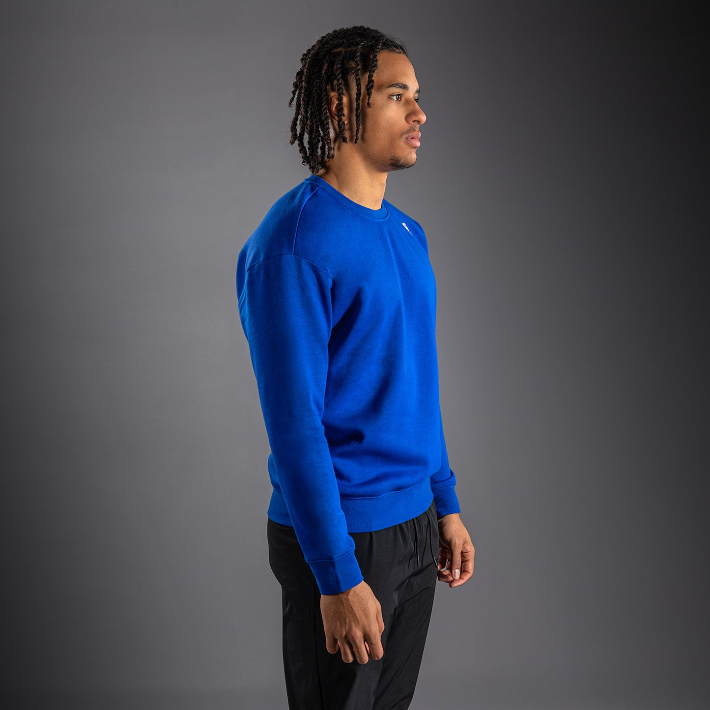 Venum Lineup Fleece Crew Royal - Blue/White