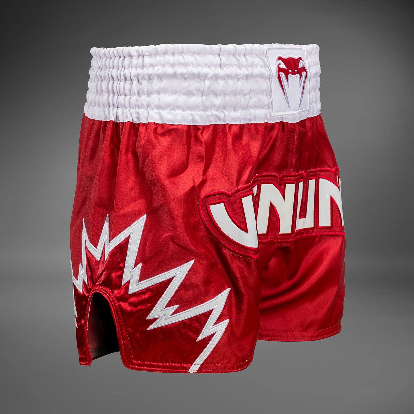 Venum Inferno Muay Thai Shorts - Red/White