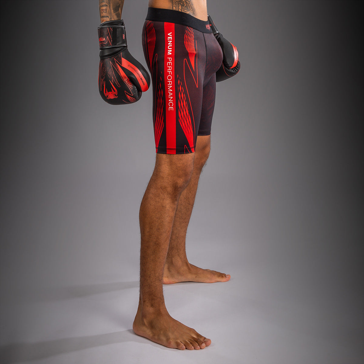 Venum Amazonia Reborn Vale Tudo Shorts - Black/Red