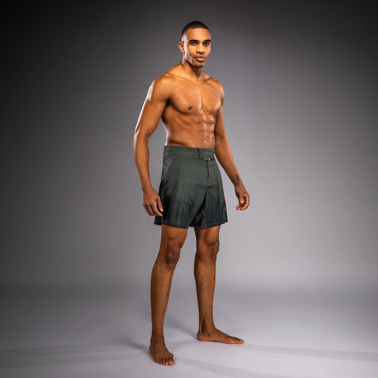 Venum Stealth Fightshorts - Khaki/Dark Green
