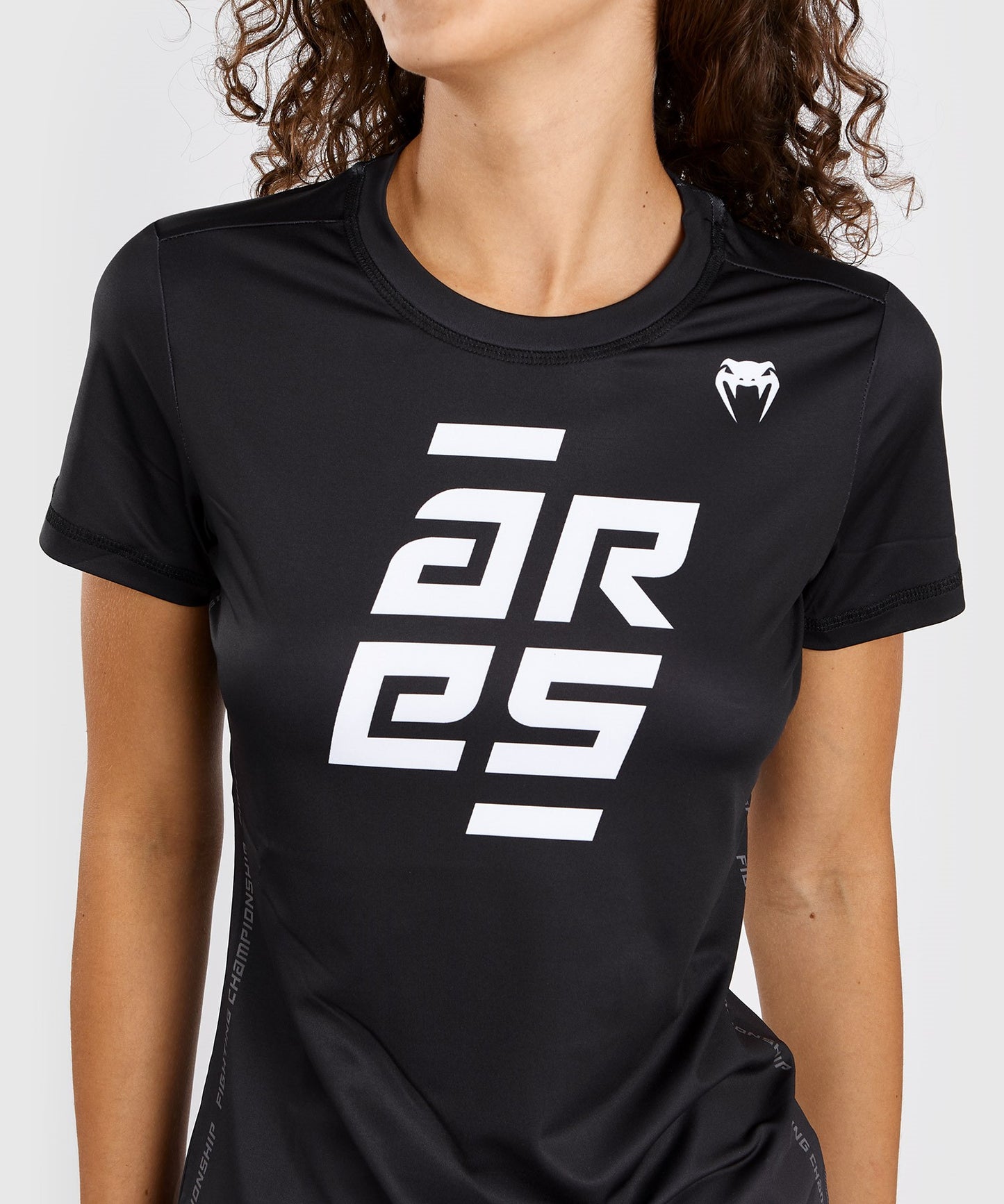 Venum x Ares Dry Tech T-Shirt For Women - Black