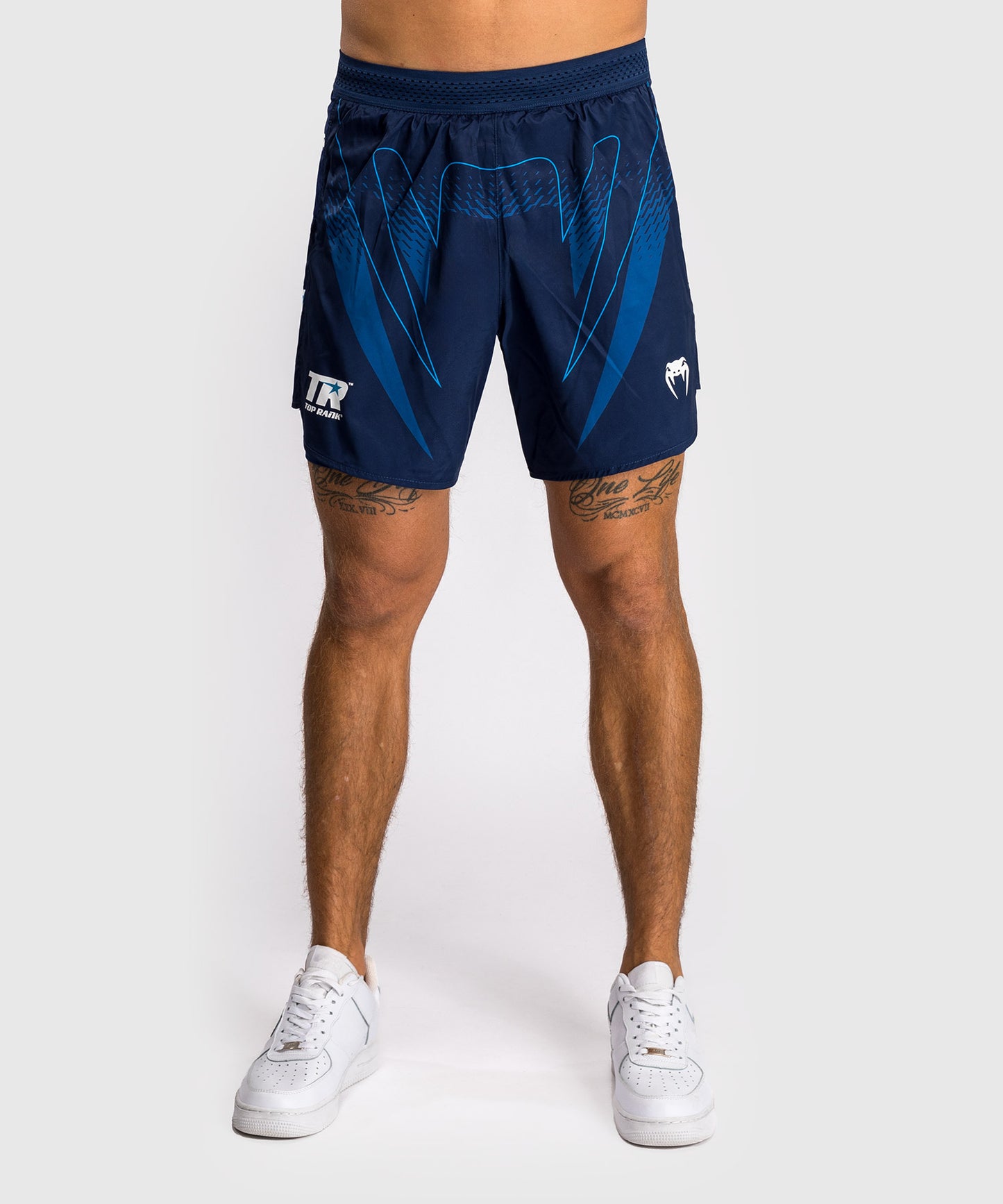 Venum x Top Rank Original Men's Training Shorts - Navy Blue