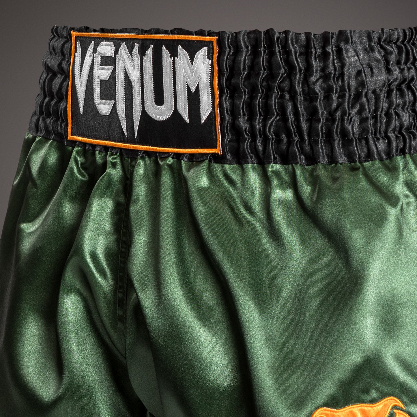 Venum Classic Muay Thaï Short - Green/Black/Gold